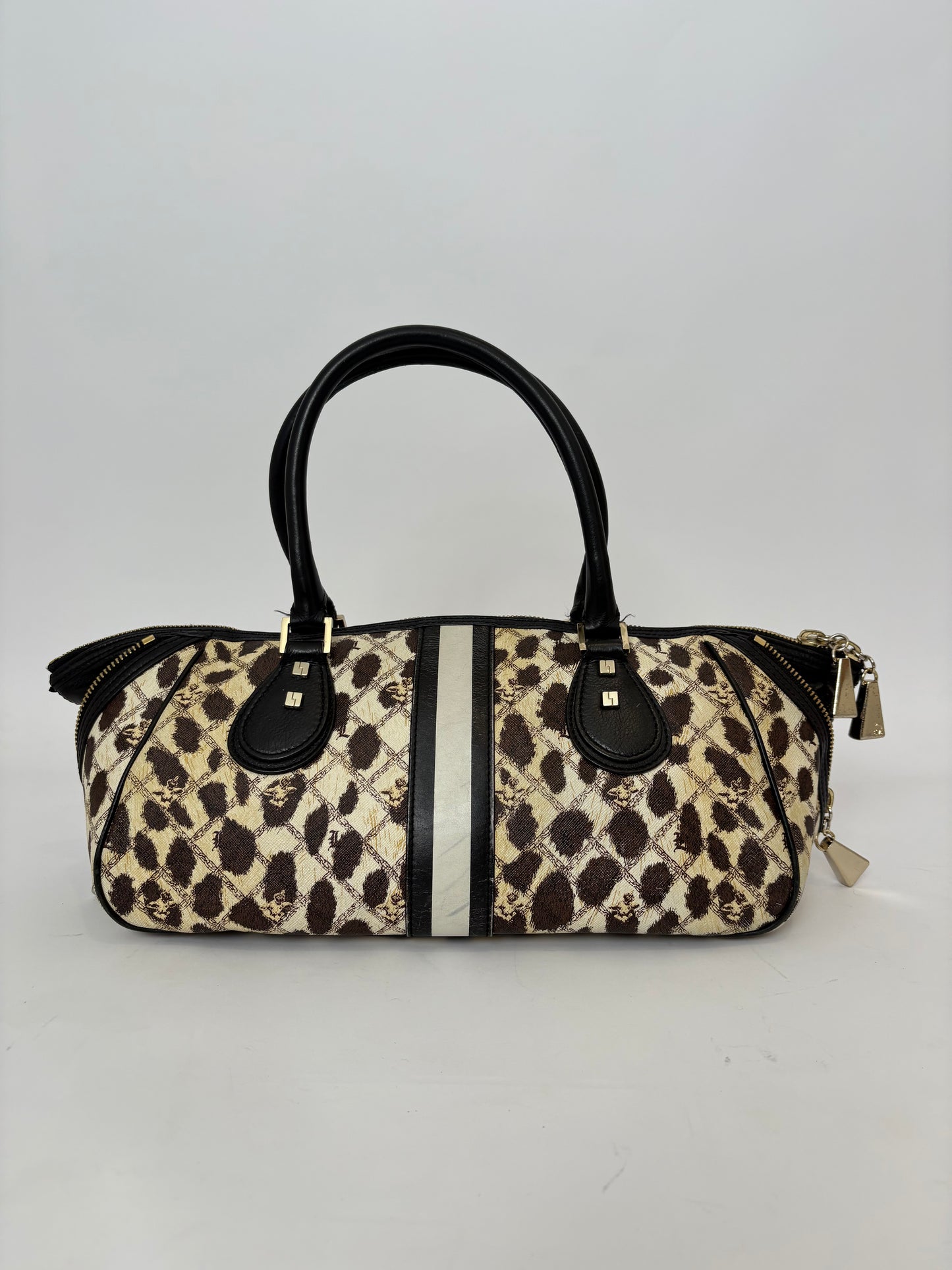 Y2K Animal Print Satchel L.A.M.B Bag
