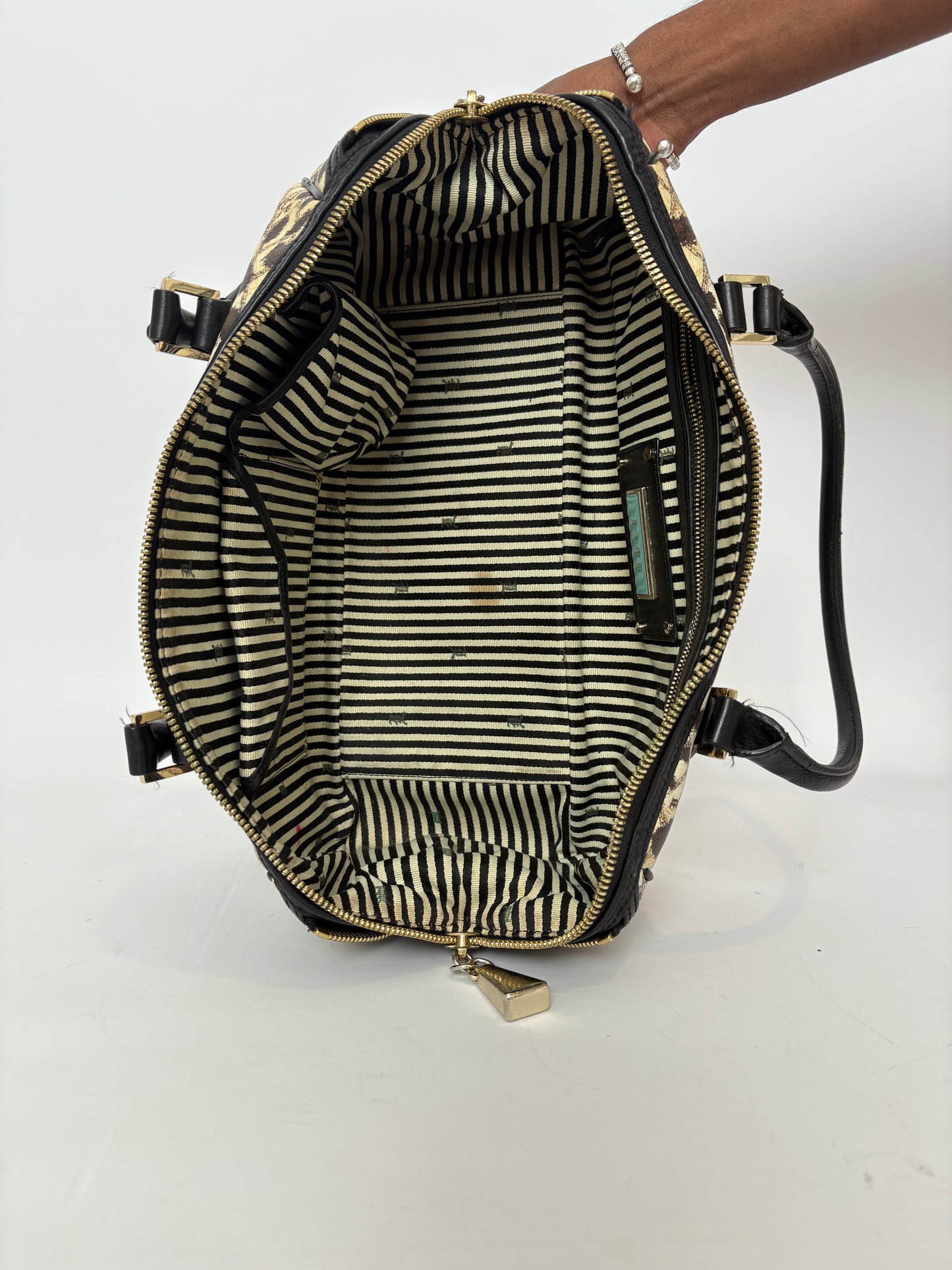 Y2K Animal Print Satchel L.A.M.B Bag