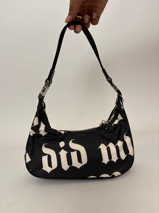 Y2K Lesportsac x L.A.M.B Black Mini Hella Hobo Shoulder Bag
