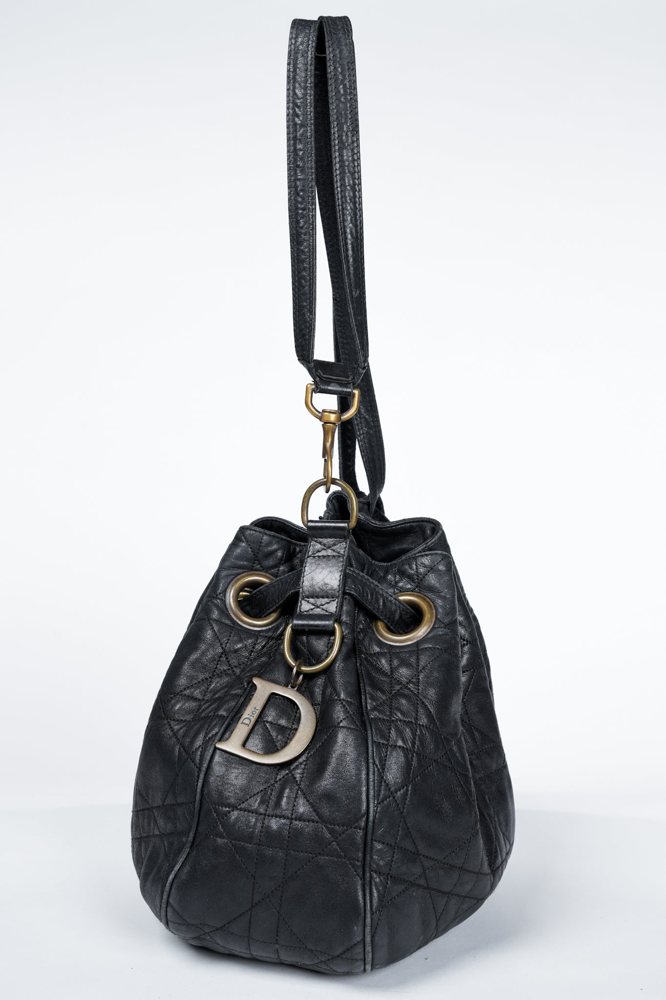 Christian Dior Cannage Shoulder Bag