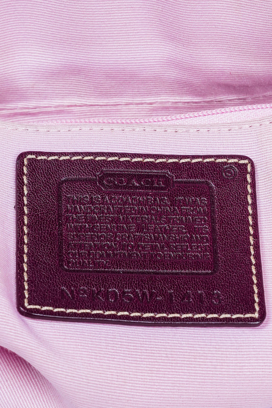 RARE Vintage Coach Tweed Soho Shoulder Bag