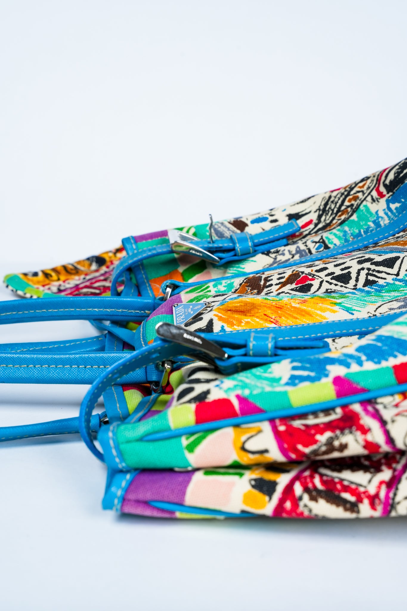 Prada Venice Print Tote Bag