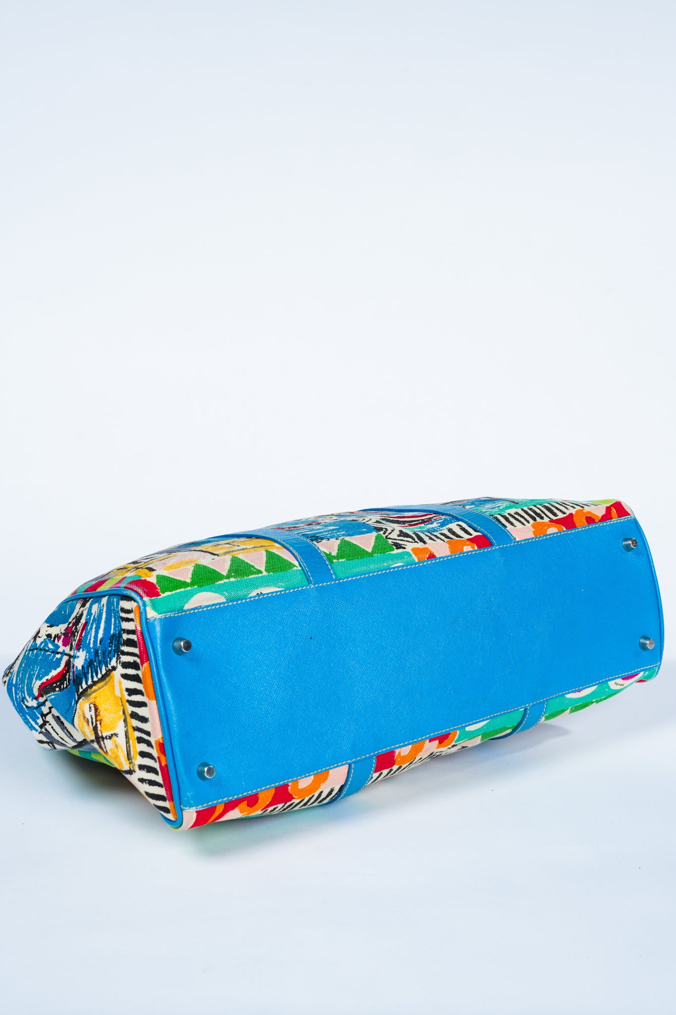 Prada Venice Print Tote Bag