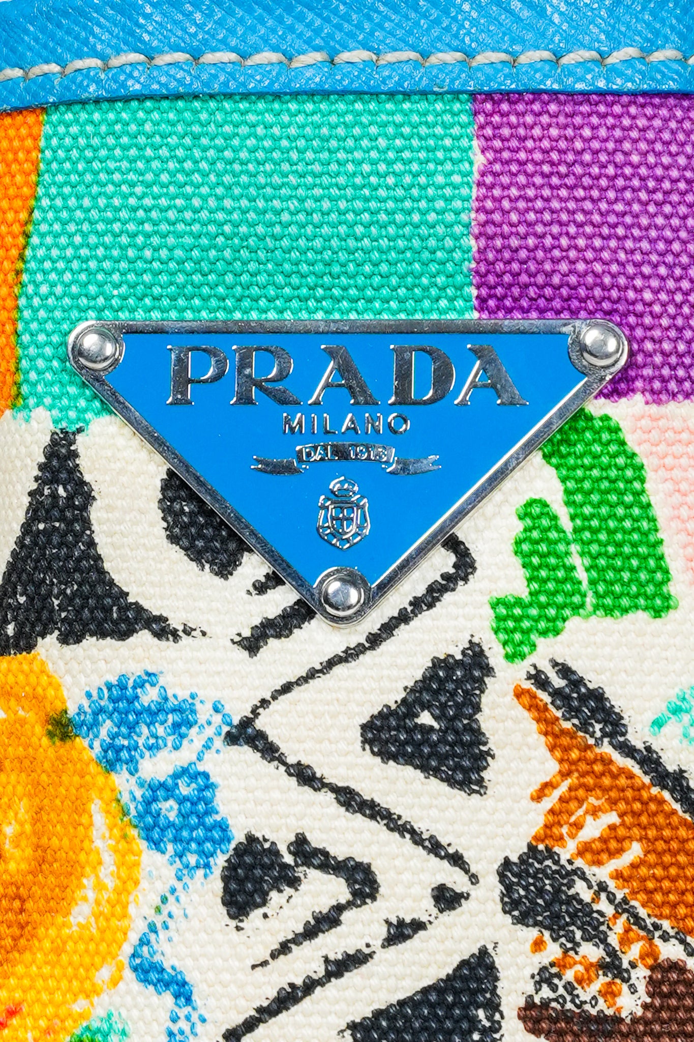 Prada Venice Print Tote Bag