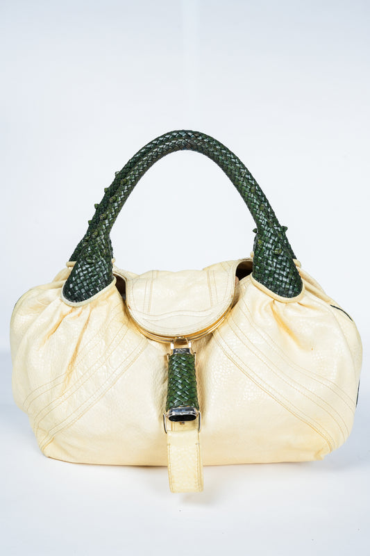Vintage Y2K Fendi Leather Spy Bag