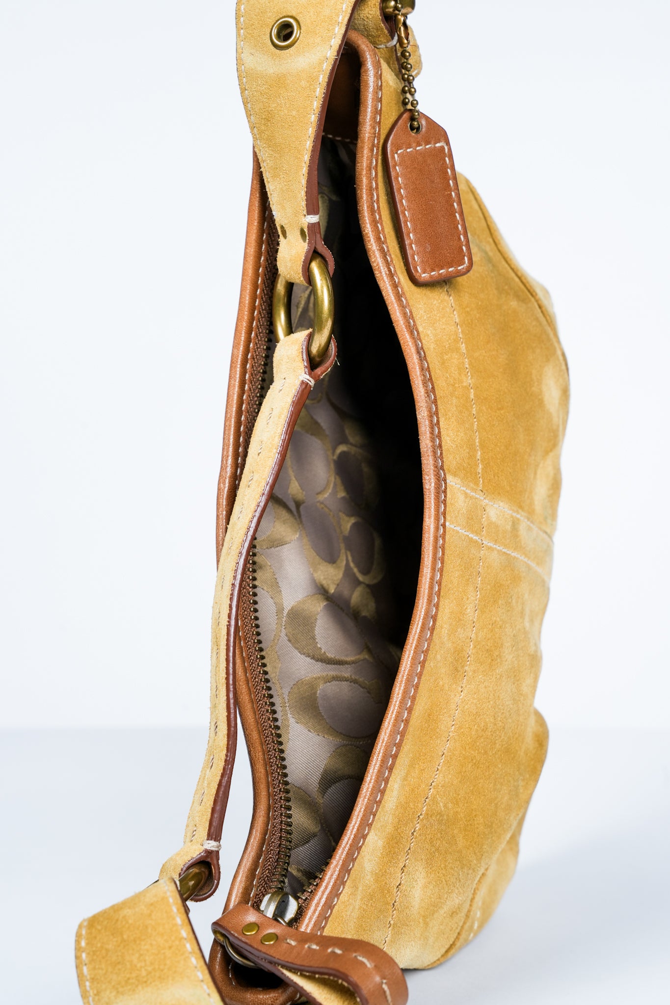 Coach Brooklyn Suede Shoulder Bag