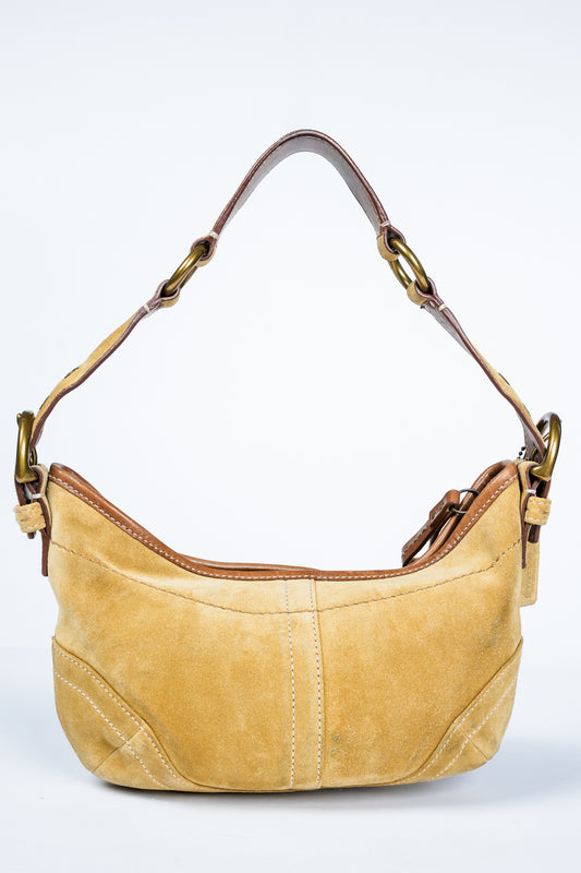 Coach Brooklyn Suede Shoulder Bag