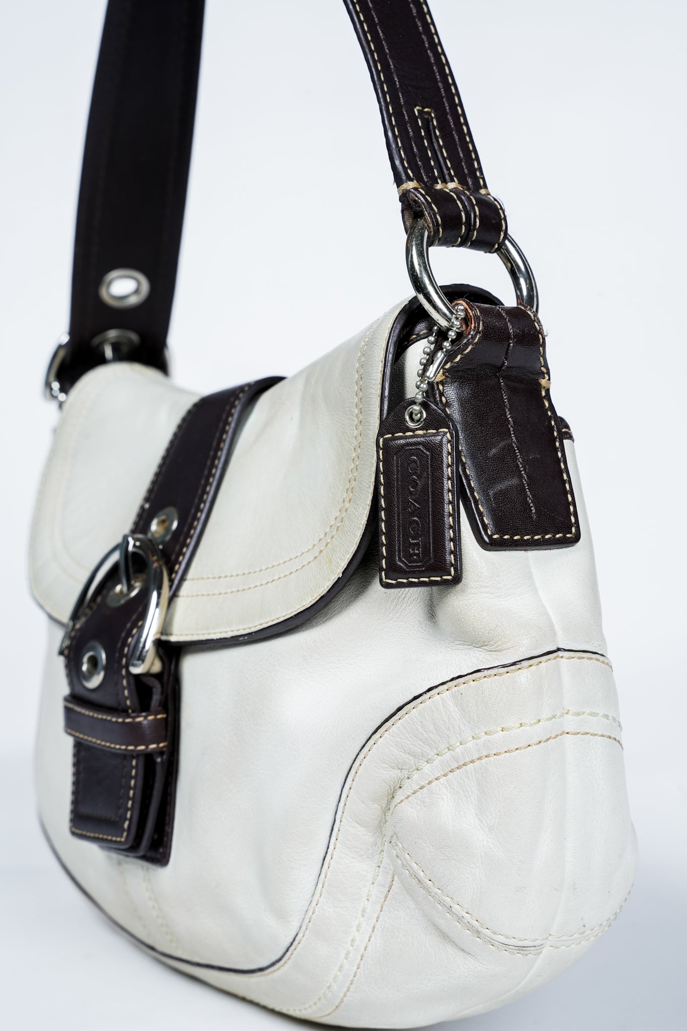 White Coach Soho Shoulder Bag