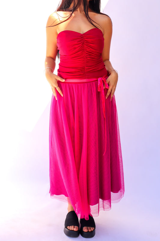 1980s Prom Dress