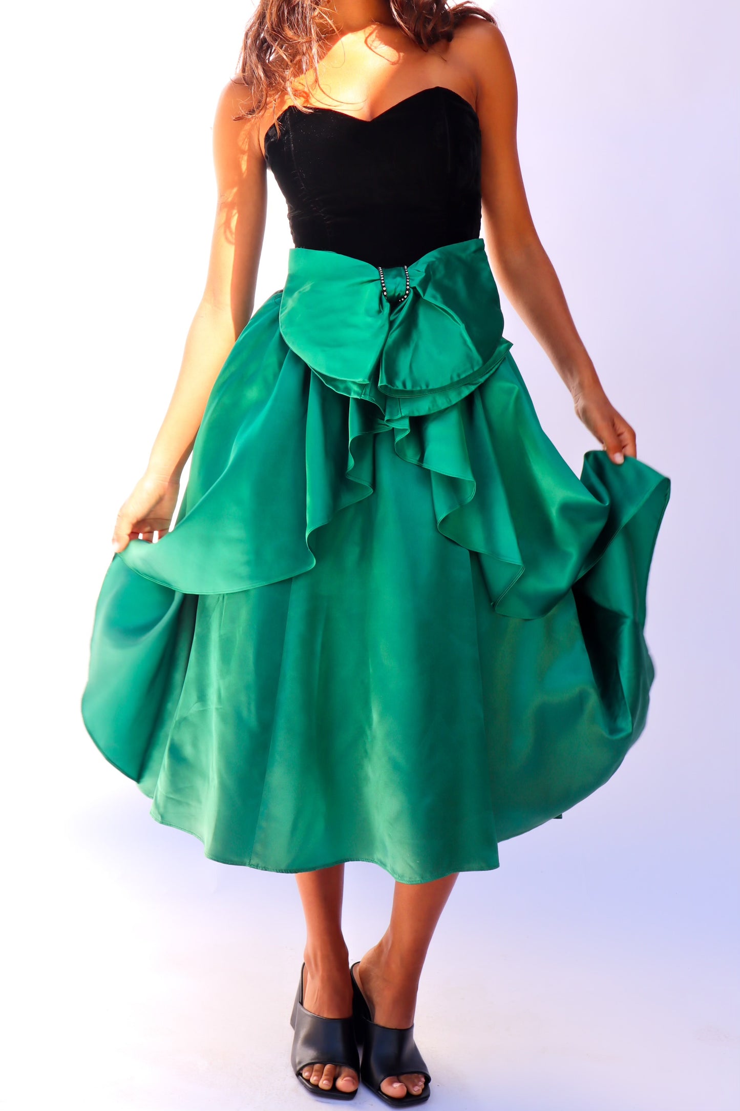 Gunne Sax 1980's Prom Dress