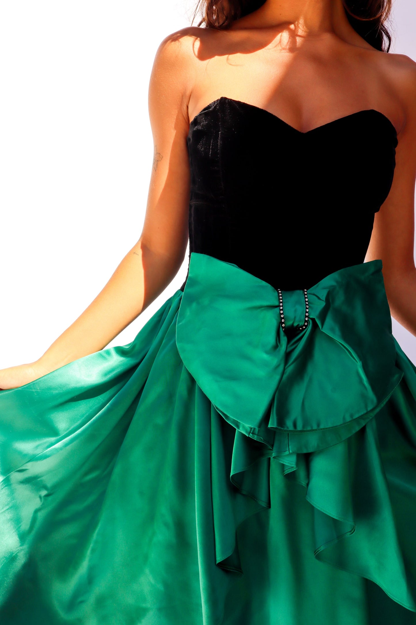 Gunne Sax 1980's Prom Dress