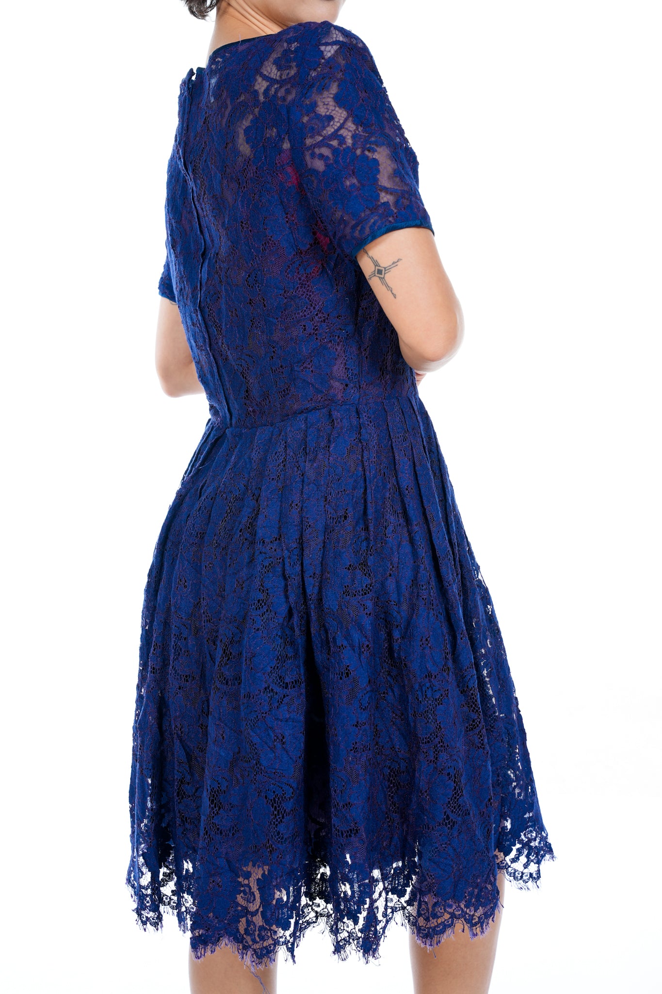 1990s Nipon Boutique Lace Dress