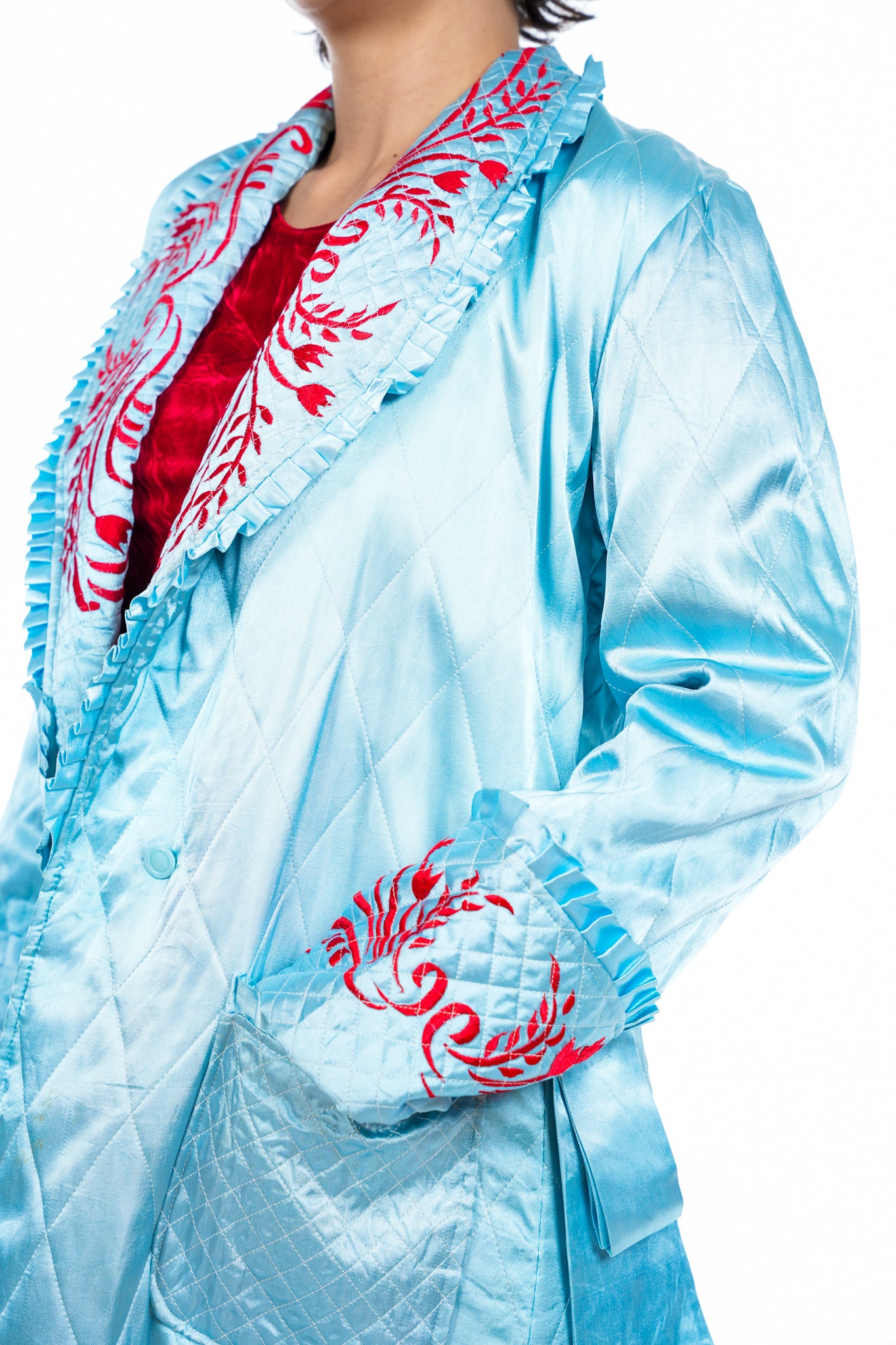 Vintage Mt Fuji Japanese Robe