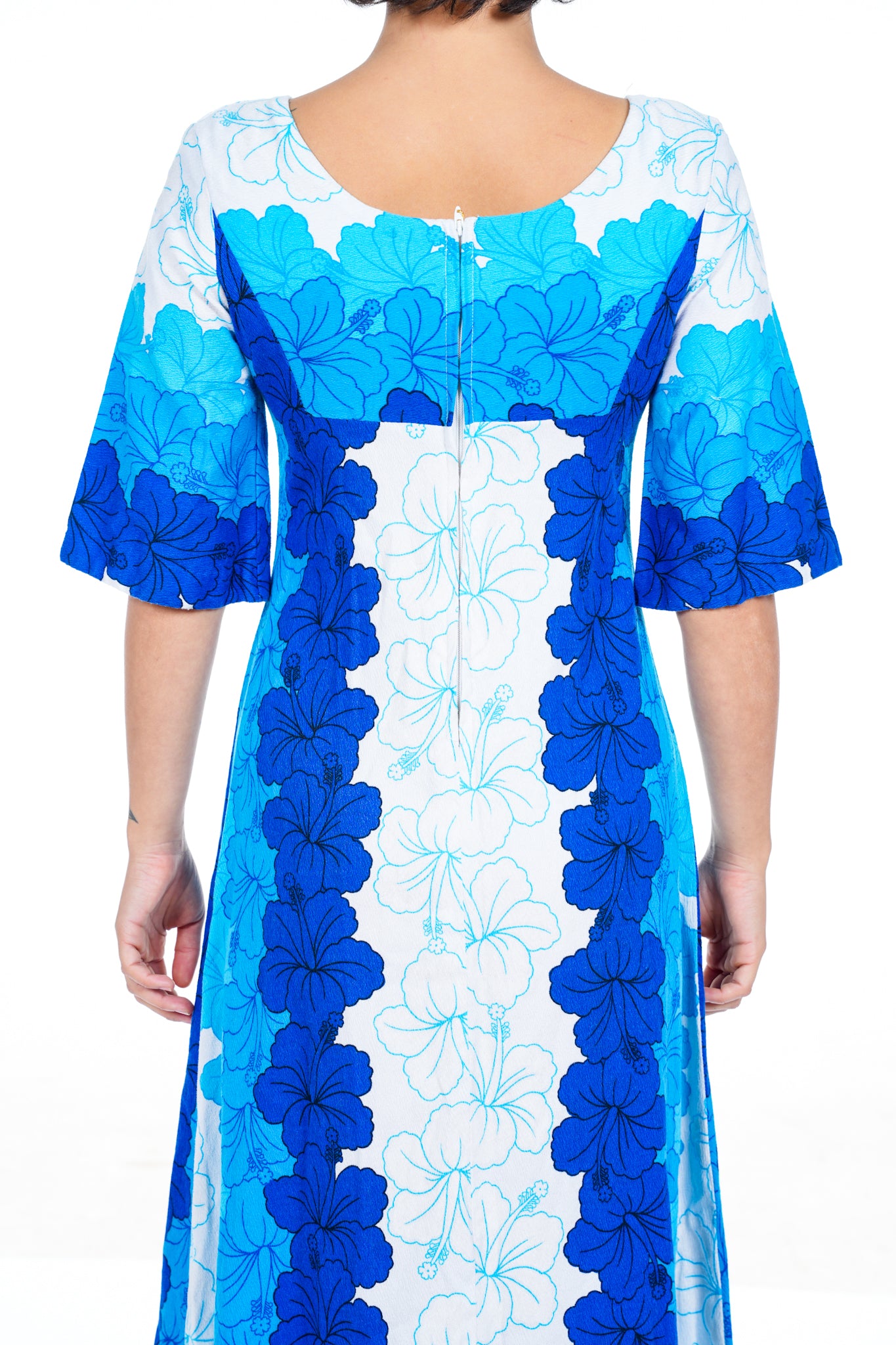 1960s Ui Makai Cotton Mu'umu'u