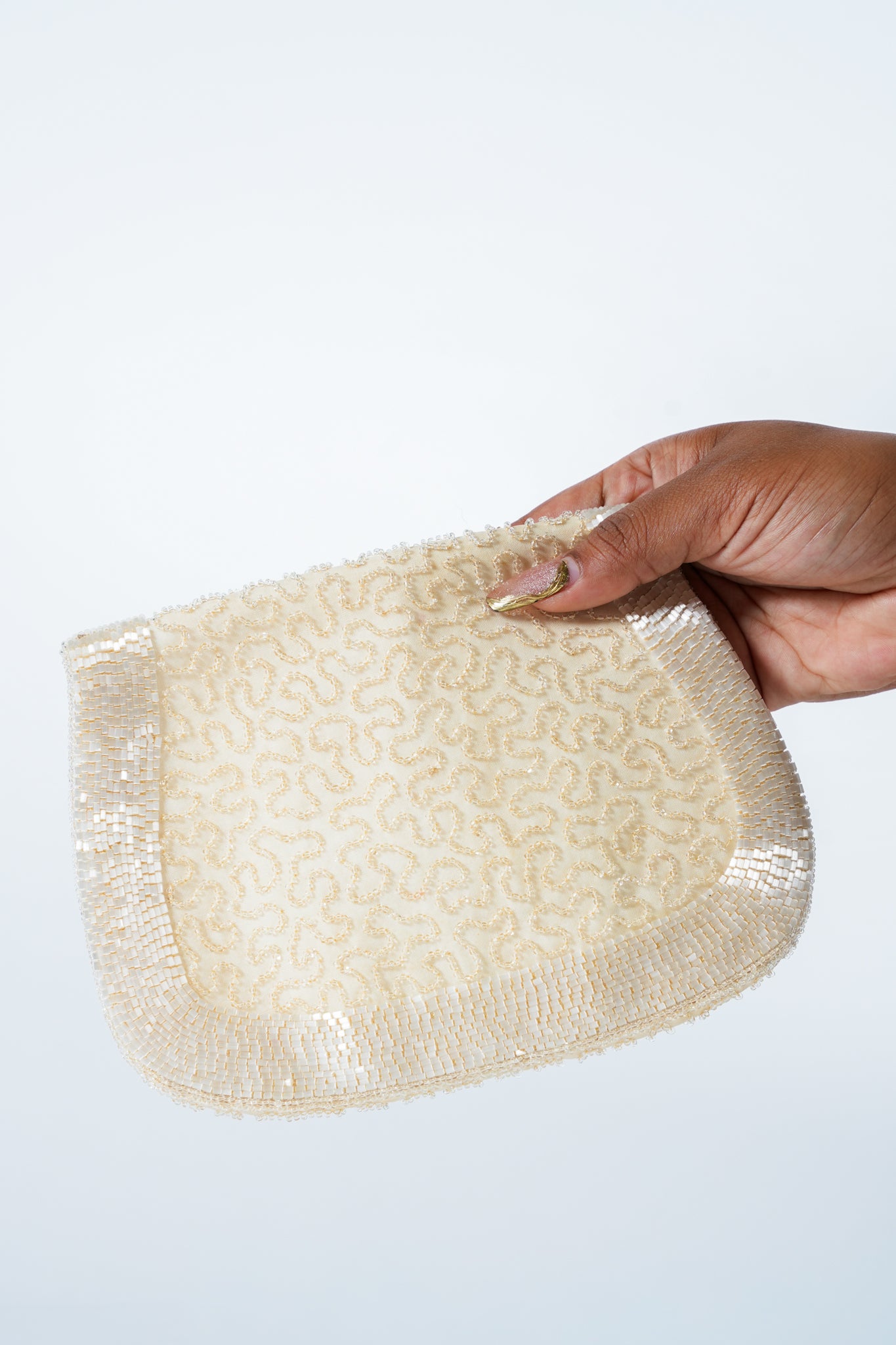 Vintage Belgian Bow Flap Clutch