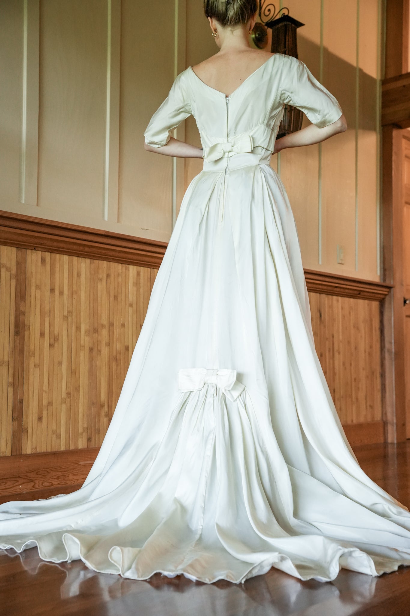 1930s Handmade Wedding Dress