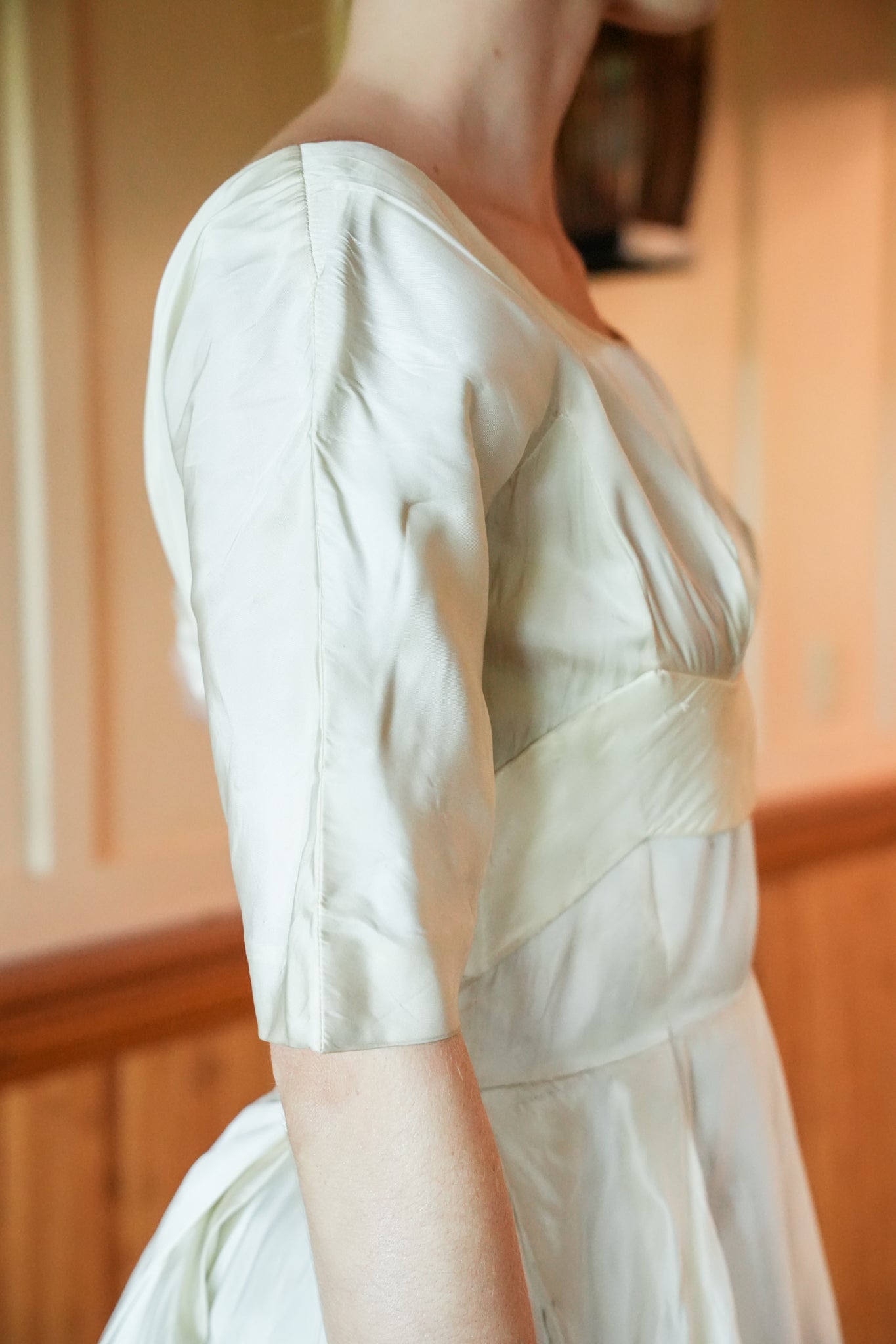 1930s Handmade Wedding Dress