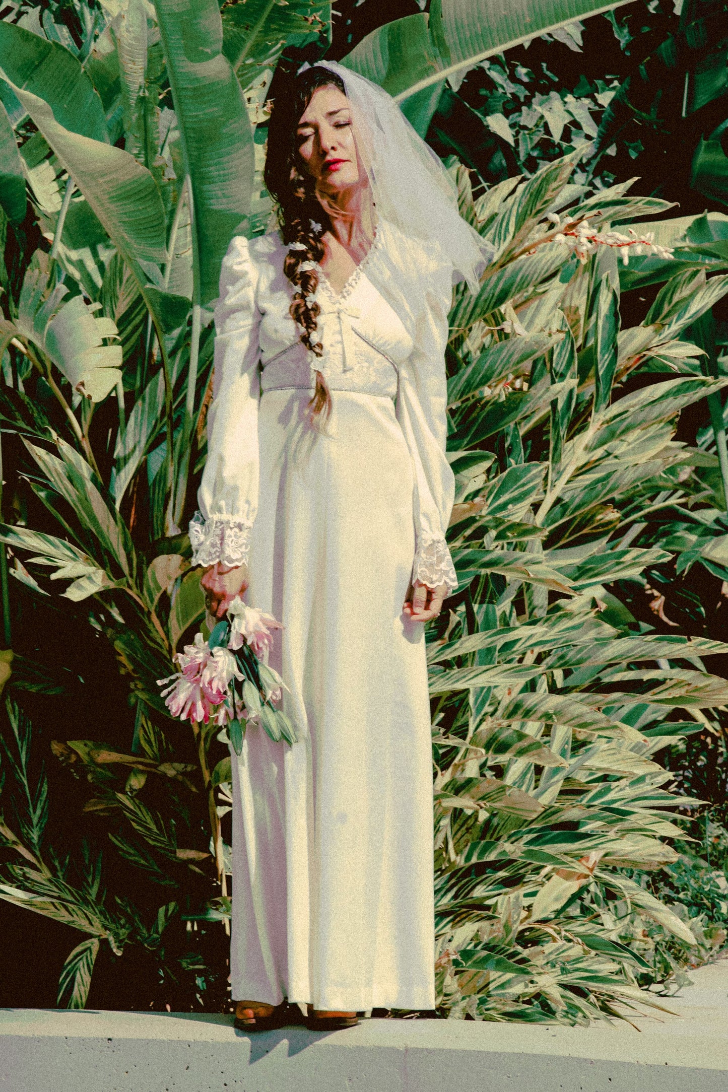 1940's Vintage Wedding Gown