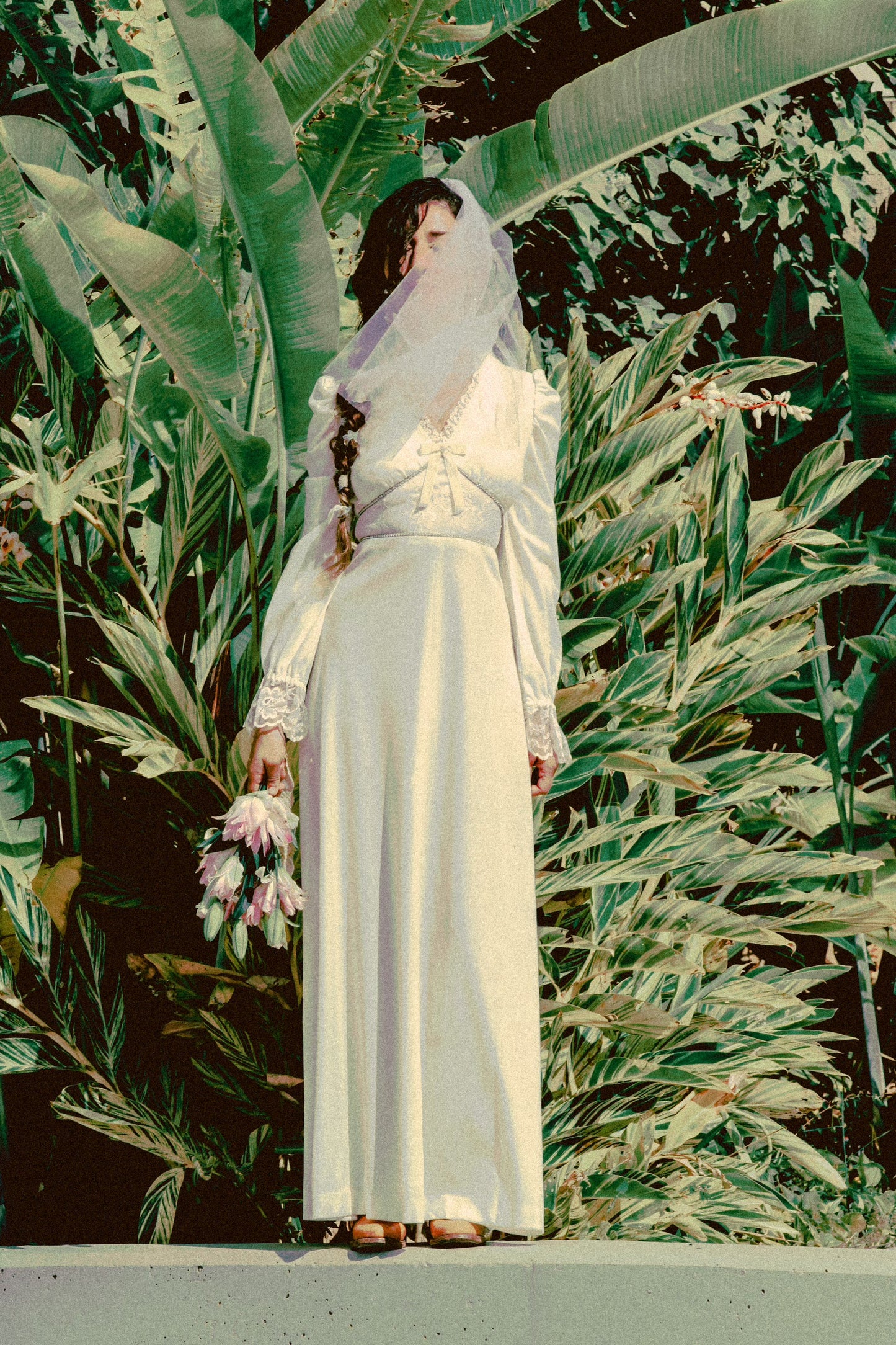 1940's Vintage Wedding Gown