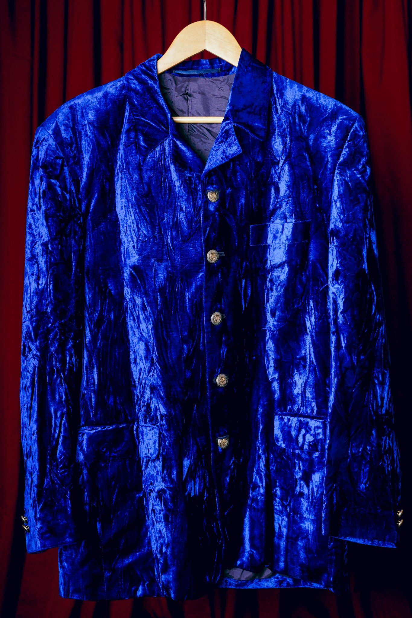 Blue Velvet Suit