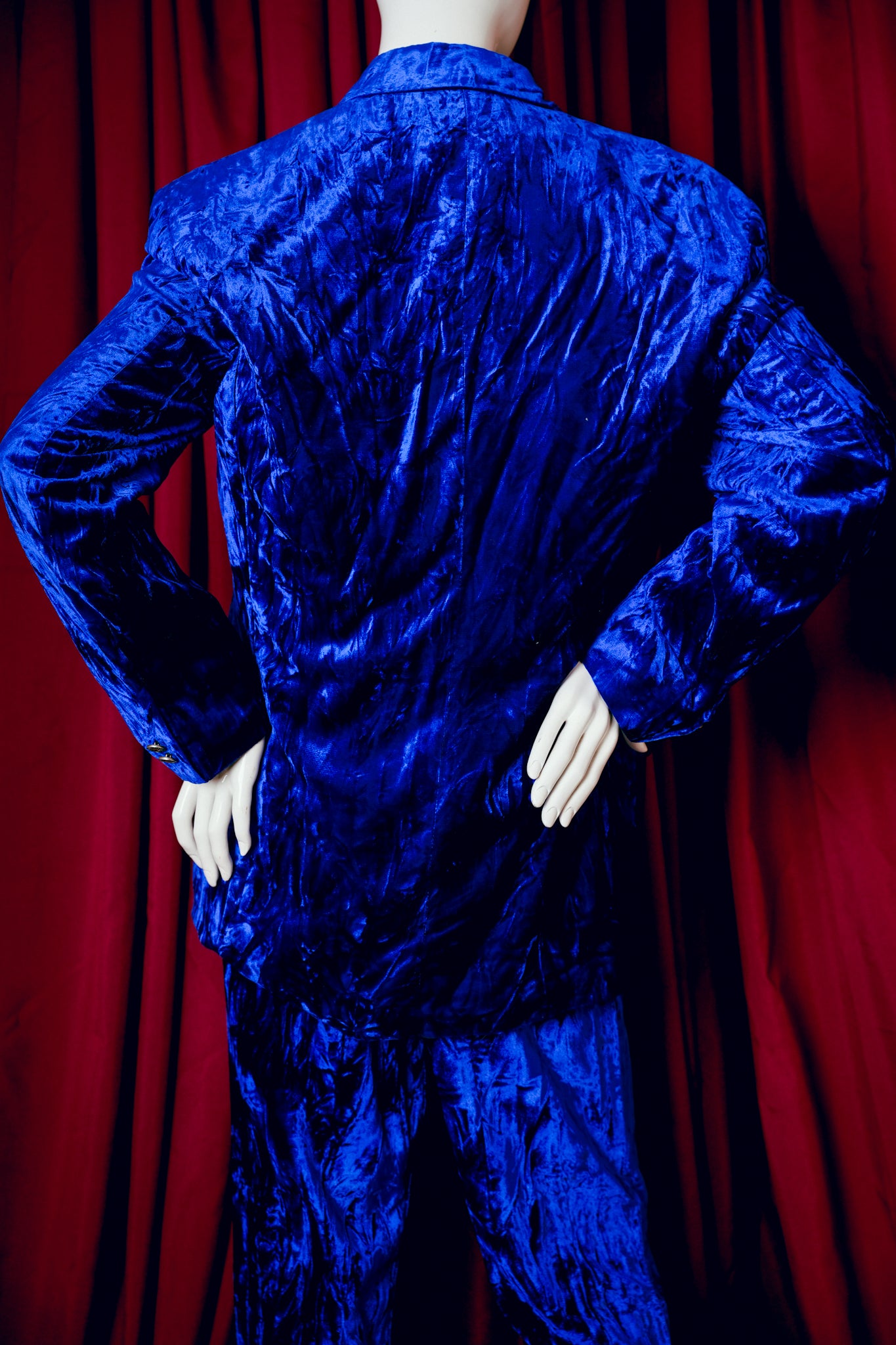 Blue Velvet Suit