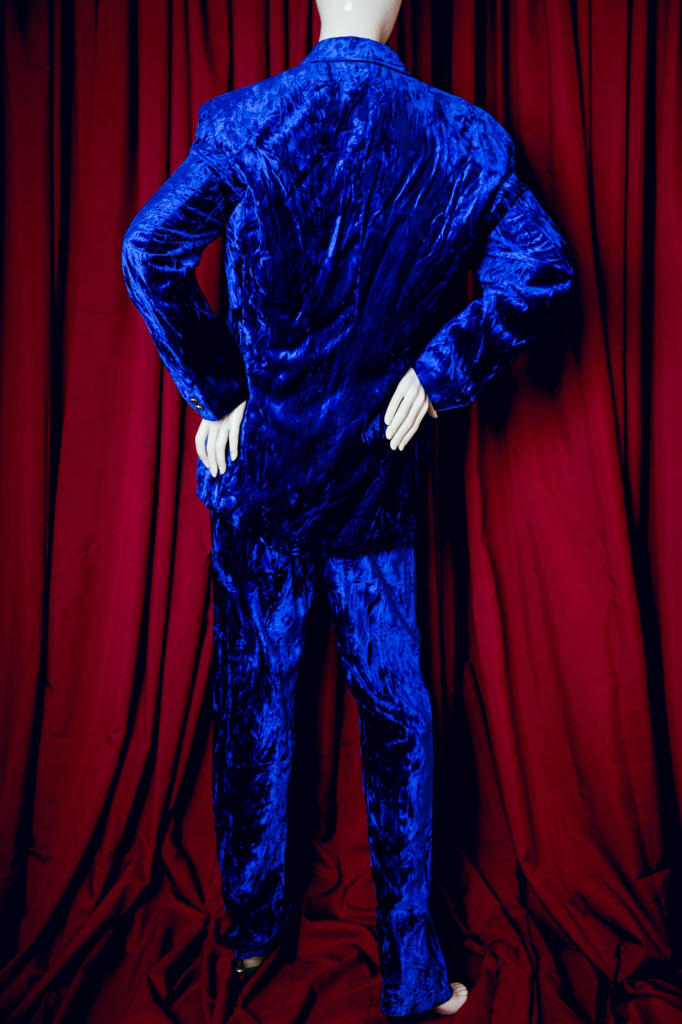 Blue Velvet Suit