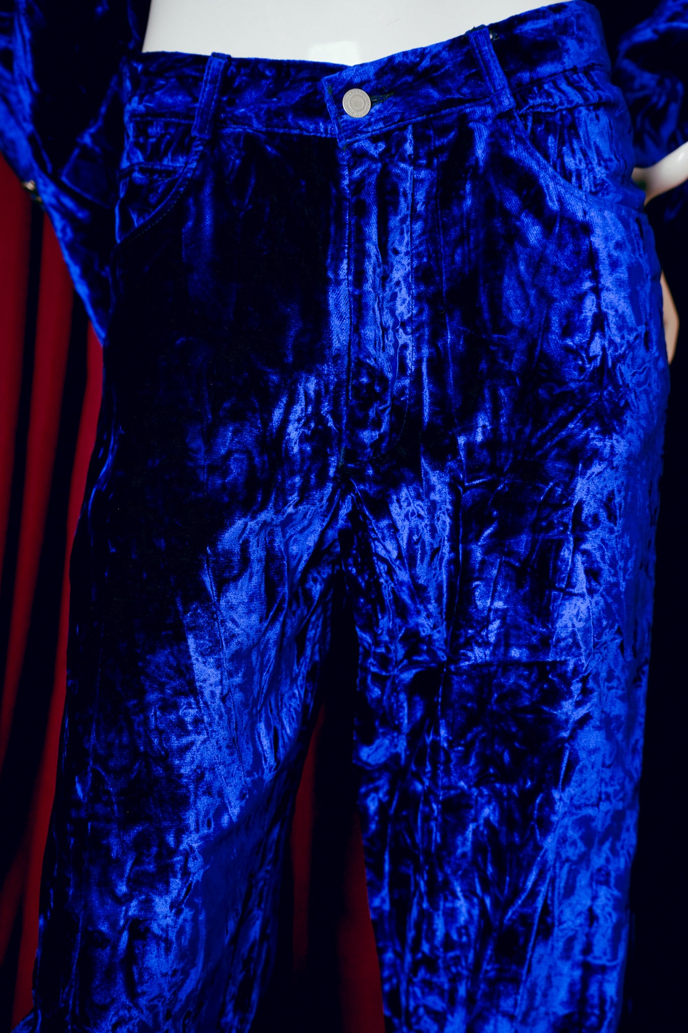 Blue Velvet Suit
