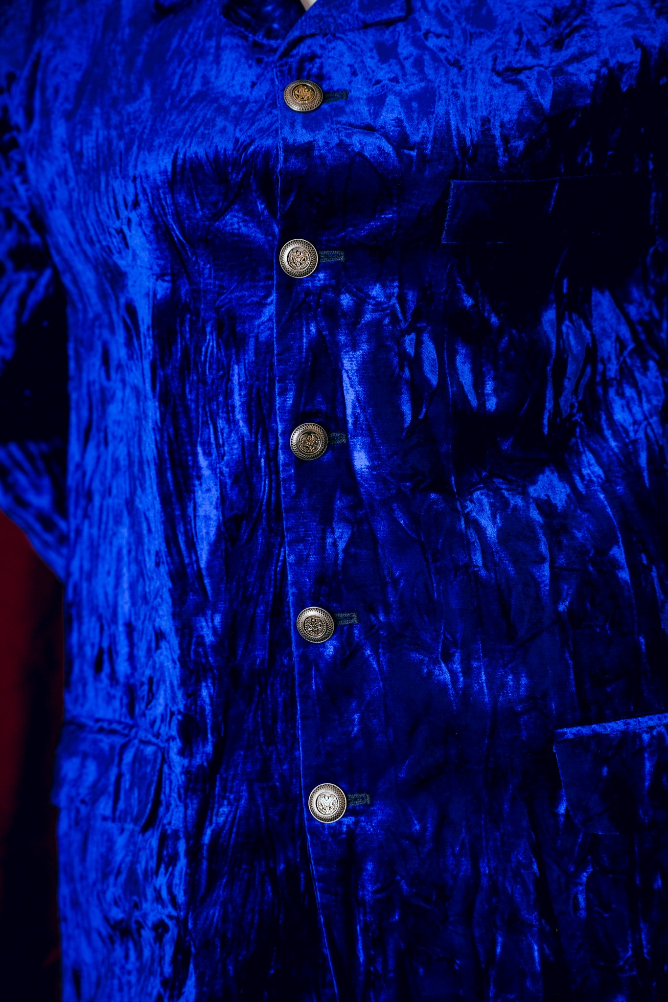 Blue Velvet Suit