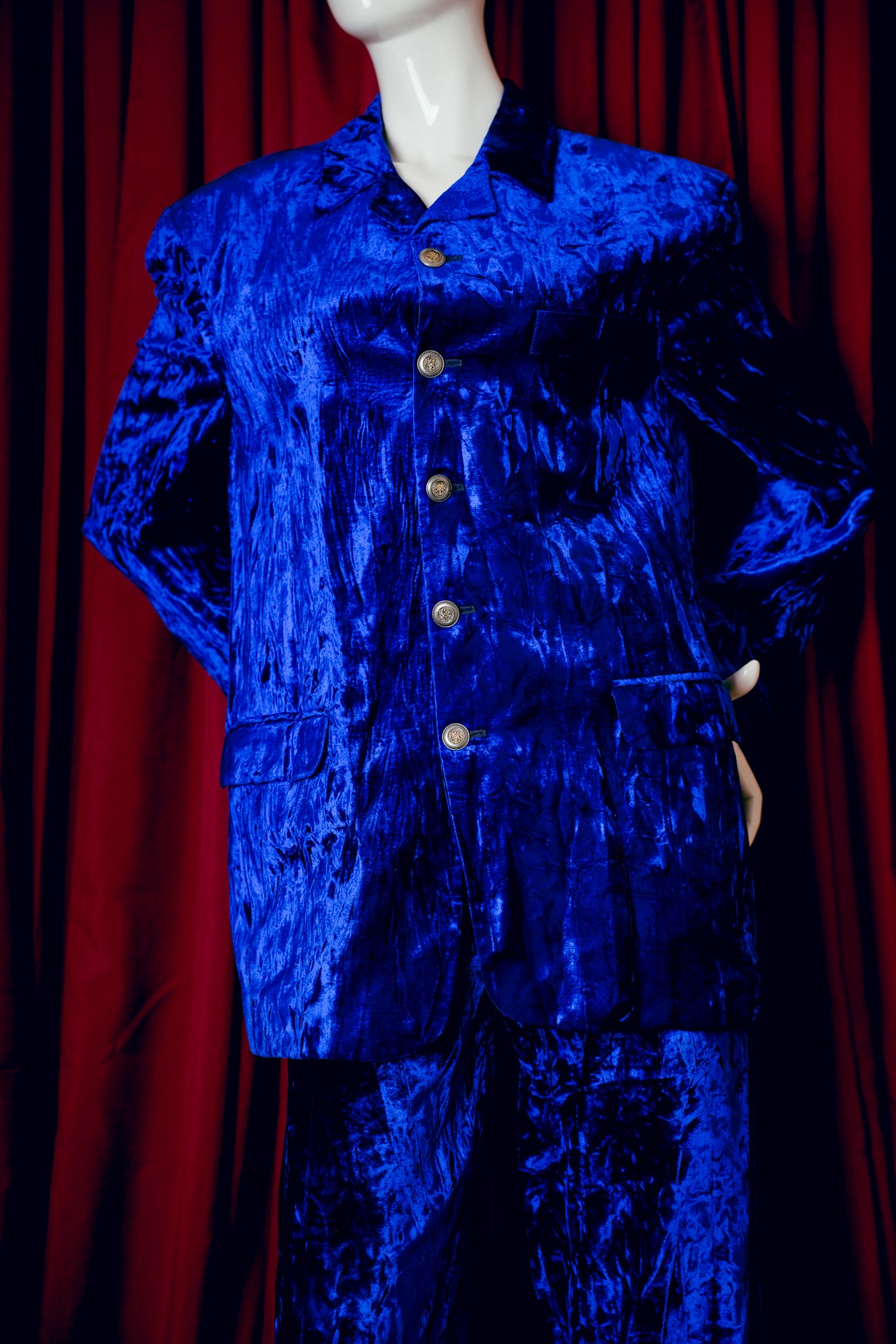 Blue Velvet Suit