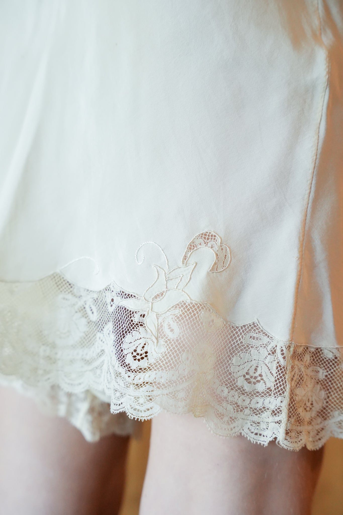 Vintage Hand Sewn Silk Shorts