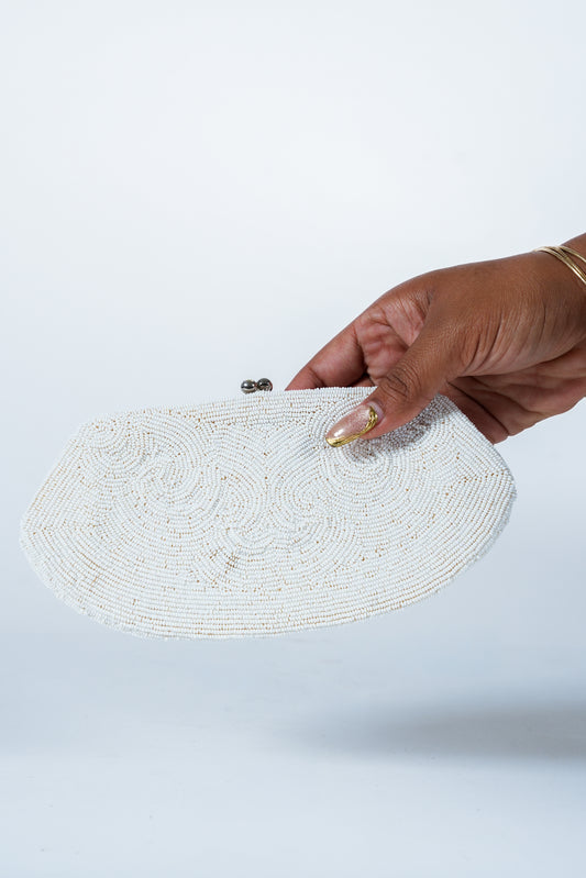 Vintage Hand Beaded Walborg Clutch