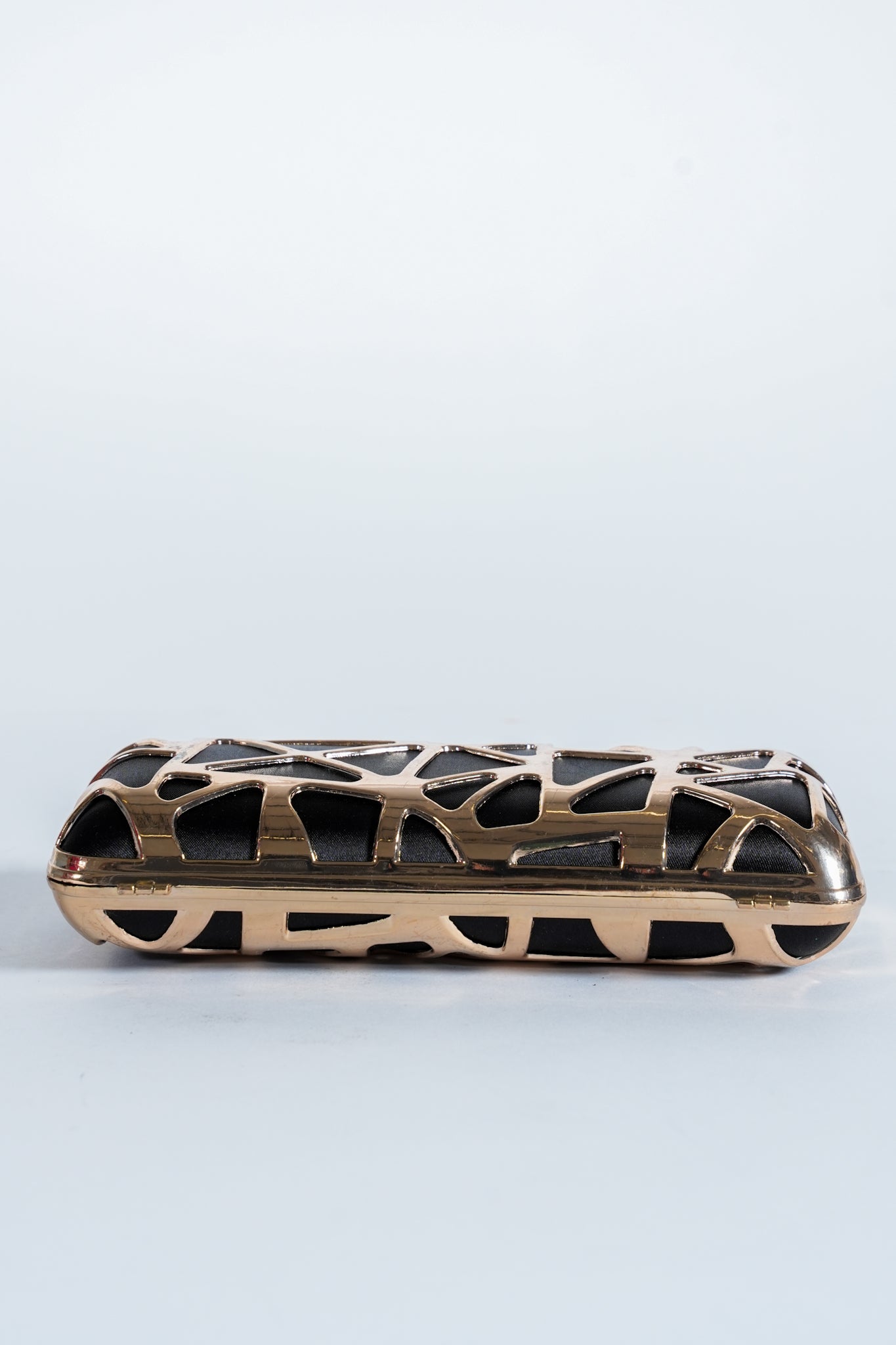 Sephora Black and Gold Hard Clutch