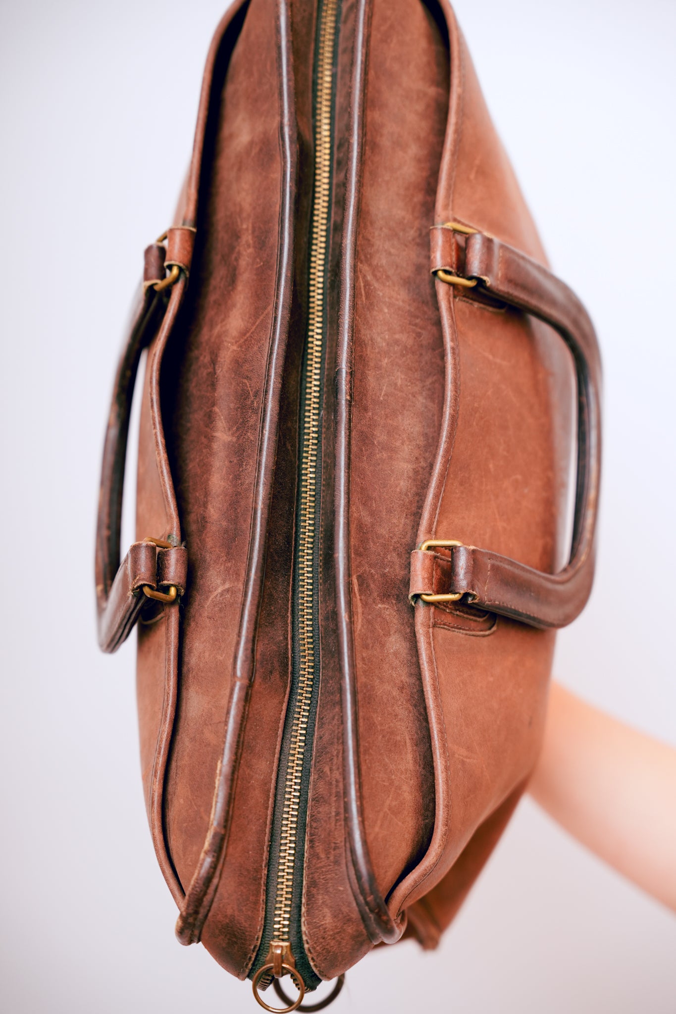 Vintage Brown Coach Briefcase