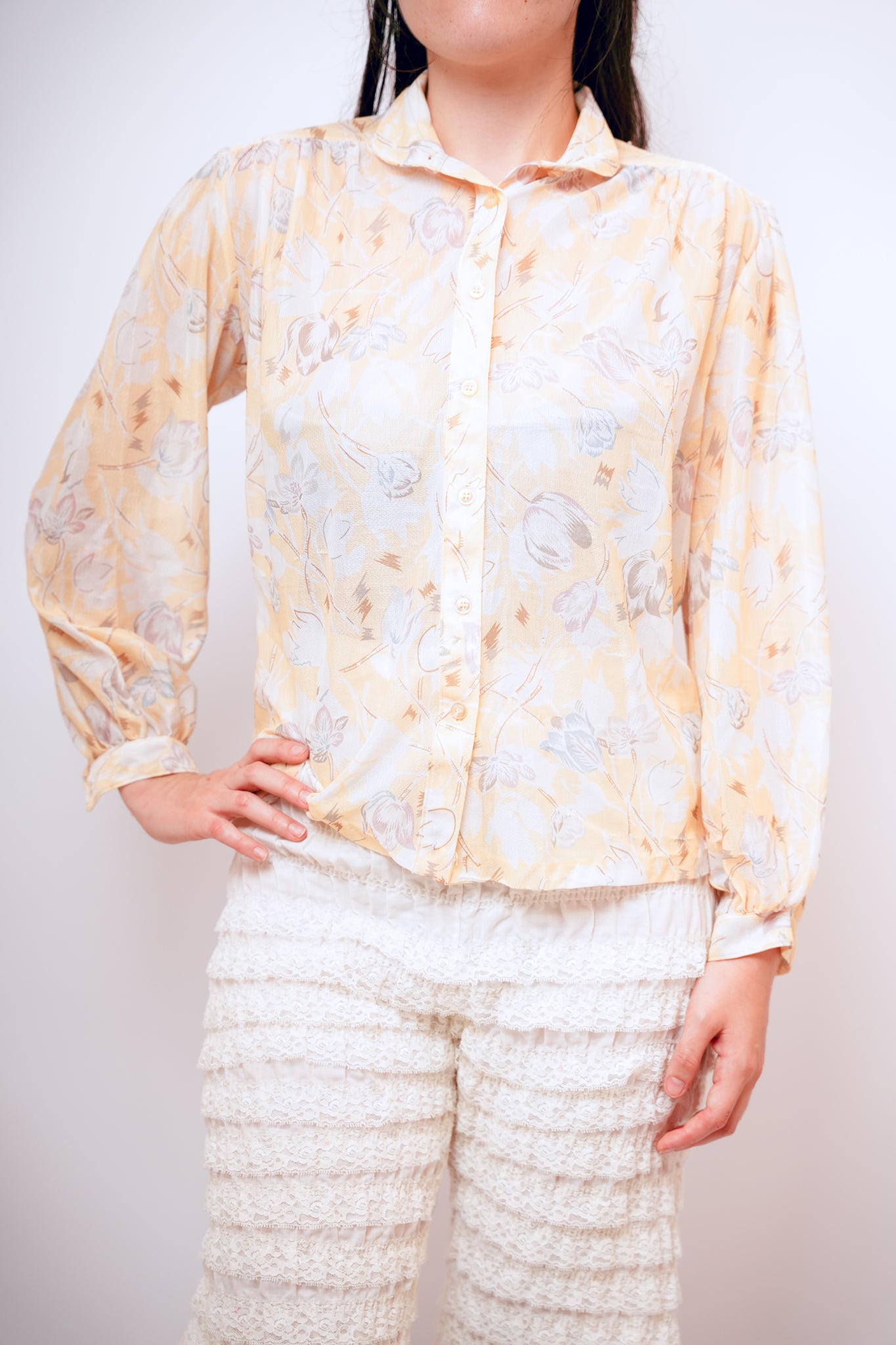 1980s Sunny Isle Sportswear Blouse