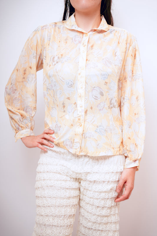 1980s Sunny Isle Sportswear Blouse