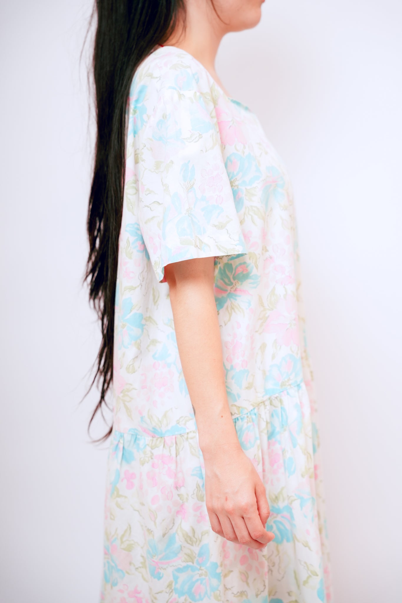 Vintage Floral Cottage Dress
