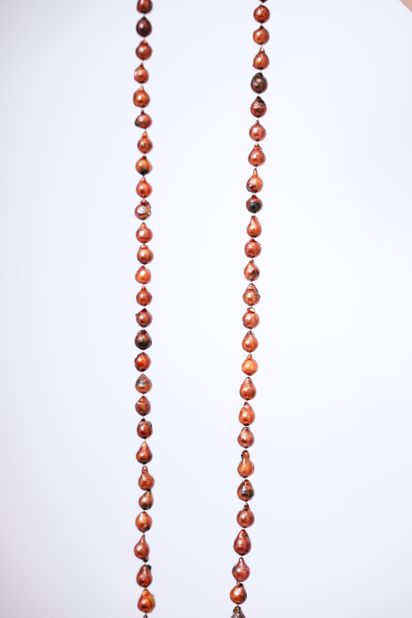 Dyed Baroque Pearl Necklace