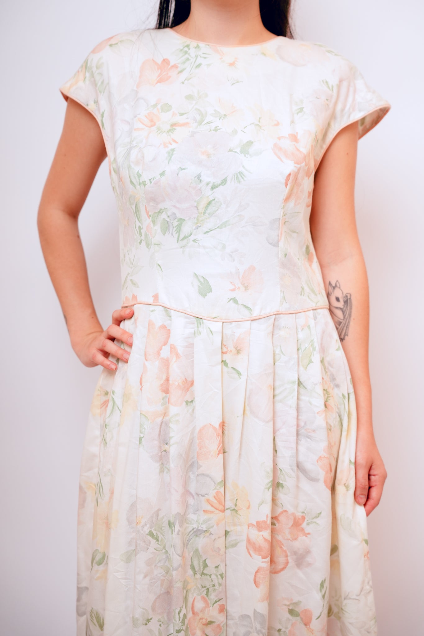 1960's Jerell Floral Day Dress