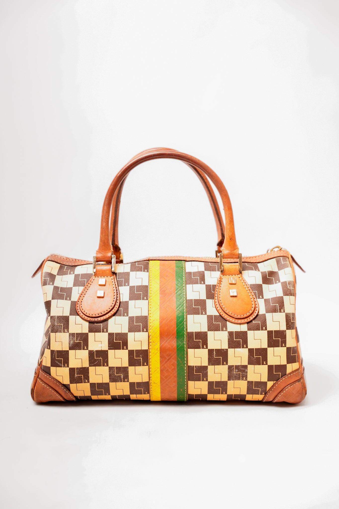 L.A.M.B. Checkered Ombre Handbag