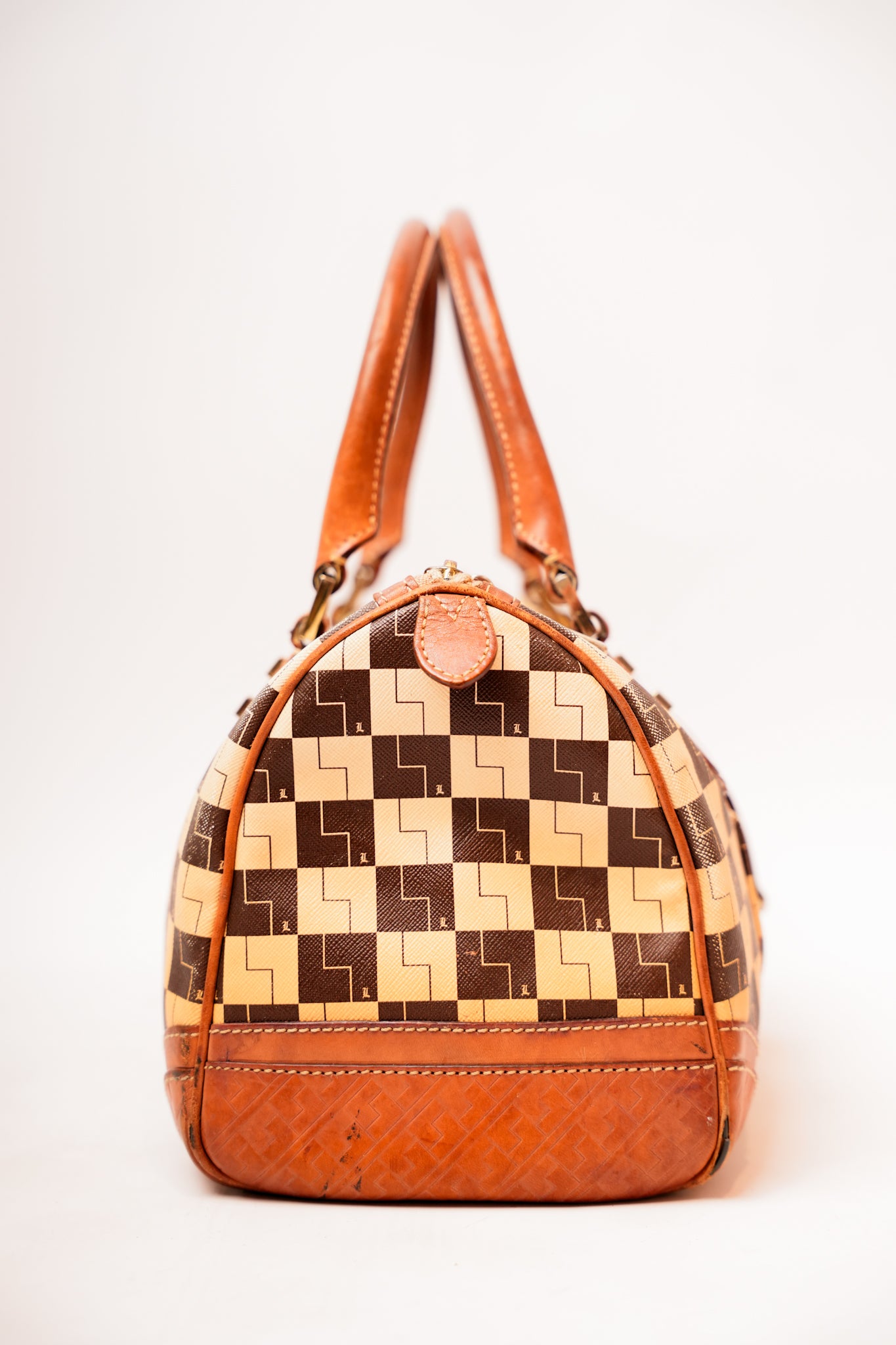 L.A.M.B. Checkered Ombre Handbag