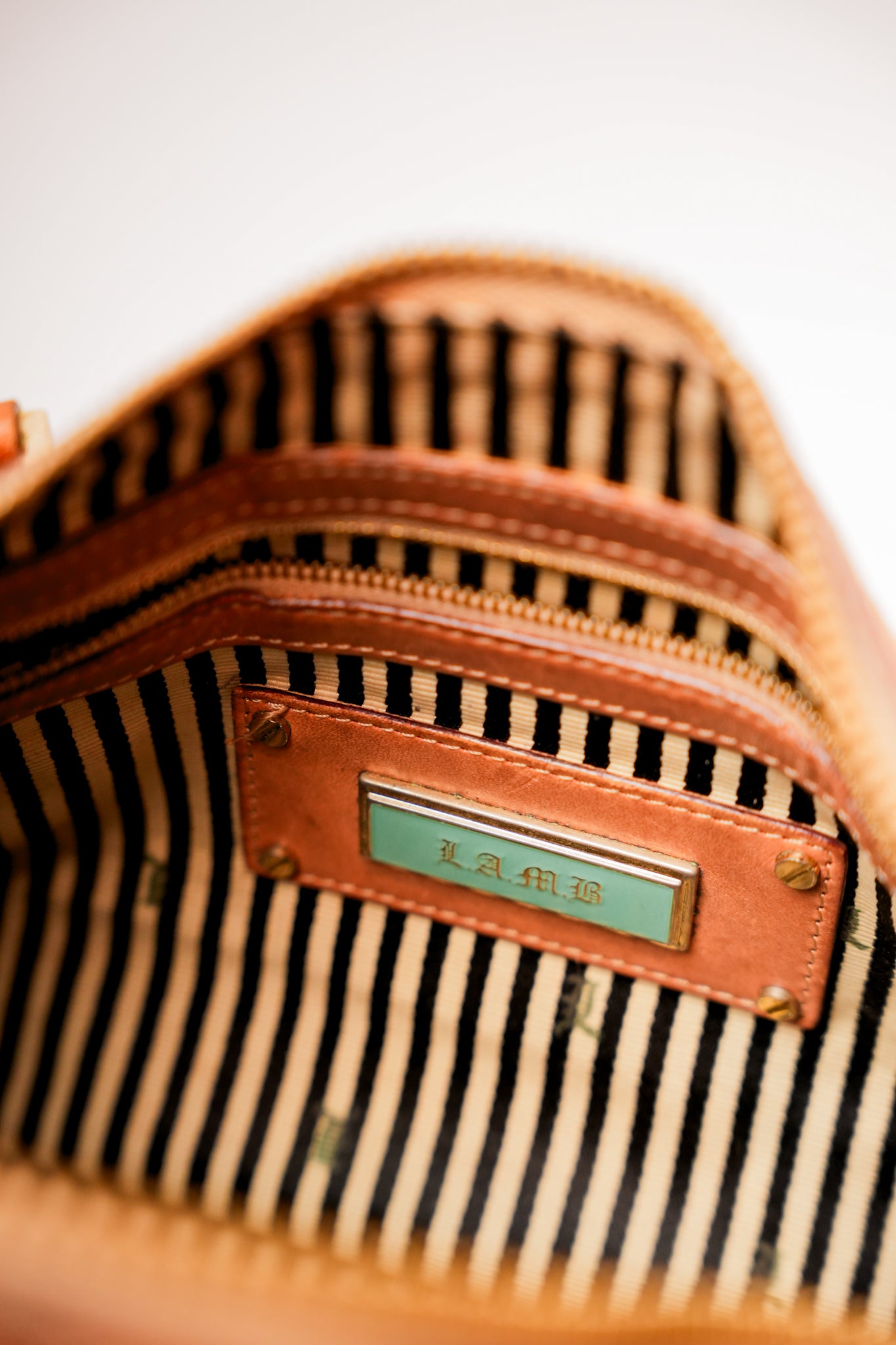 L.A.M.B. Checkered Ombre Handbag