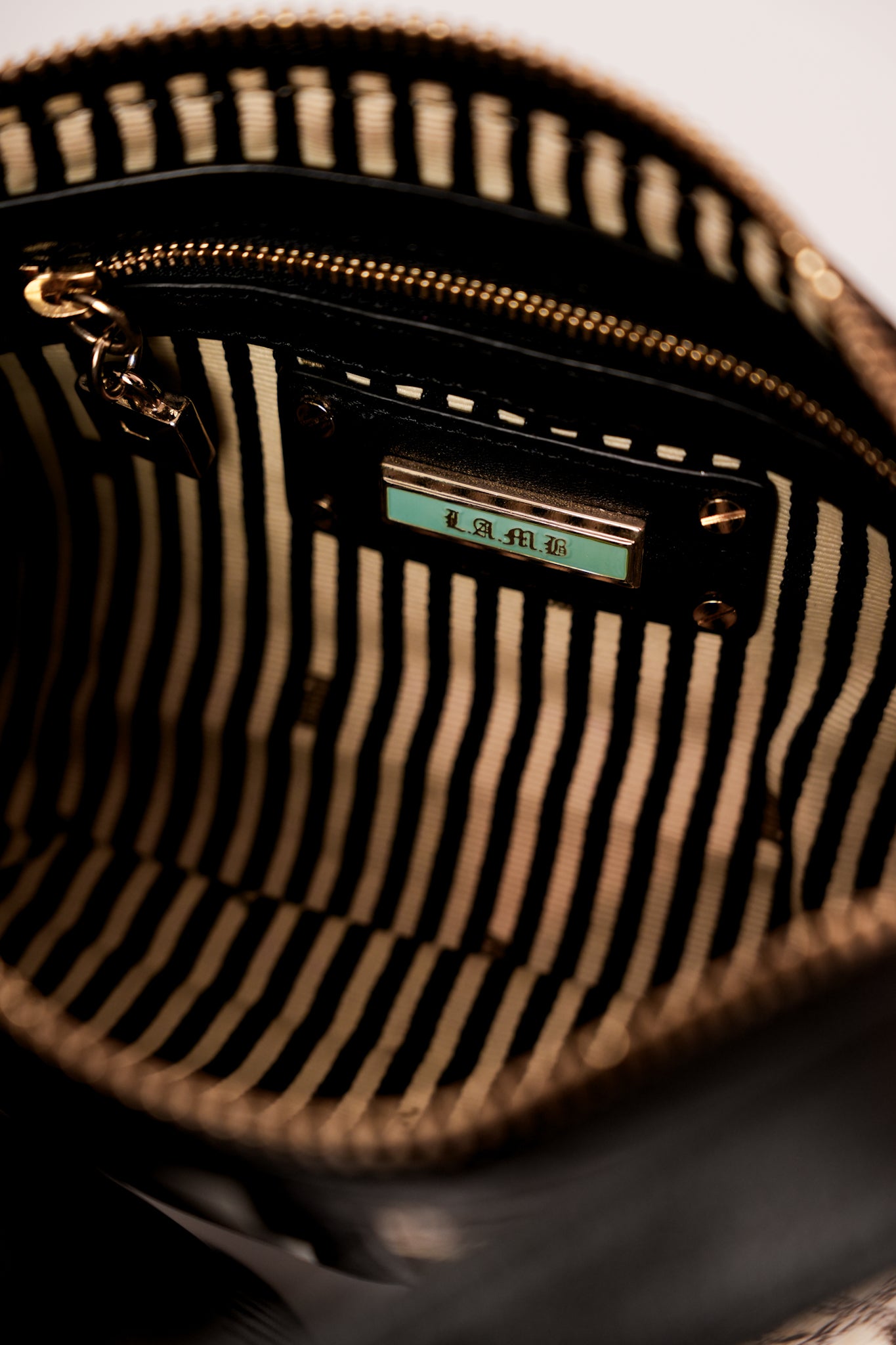 Y2K Animal Print Mini L.A.M.B Bag