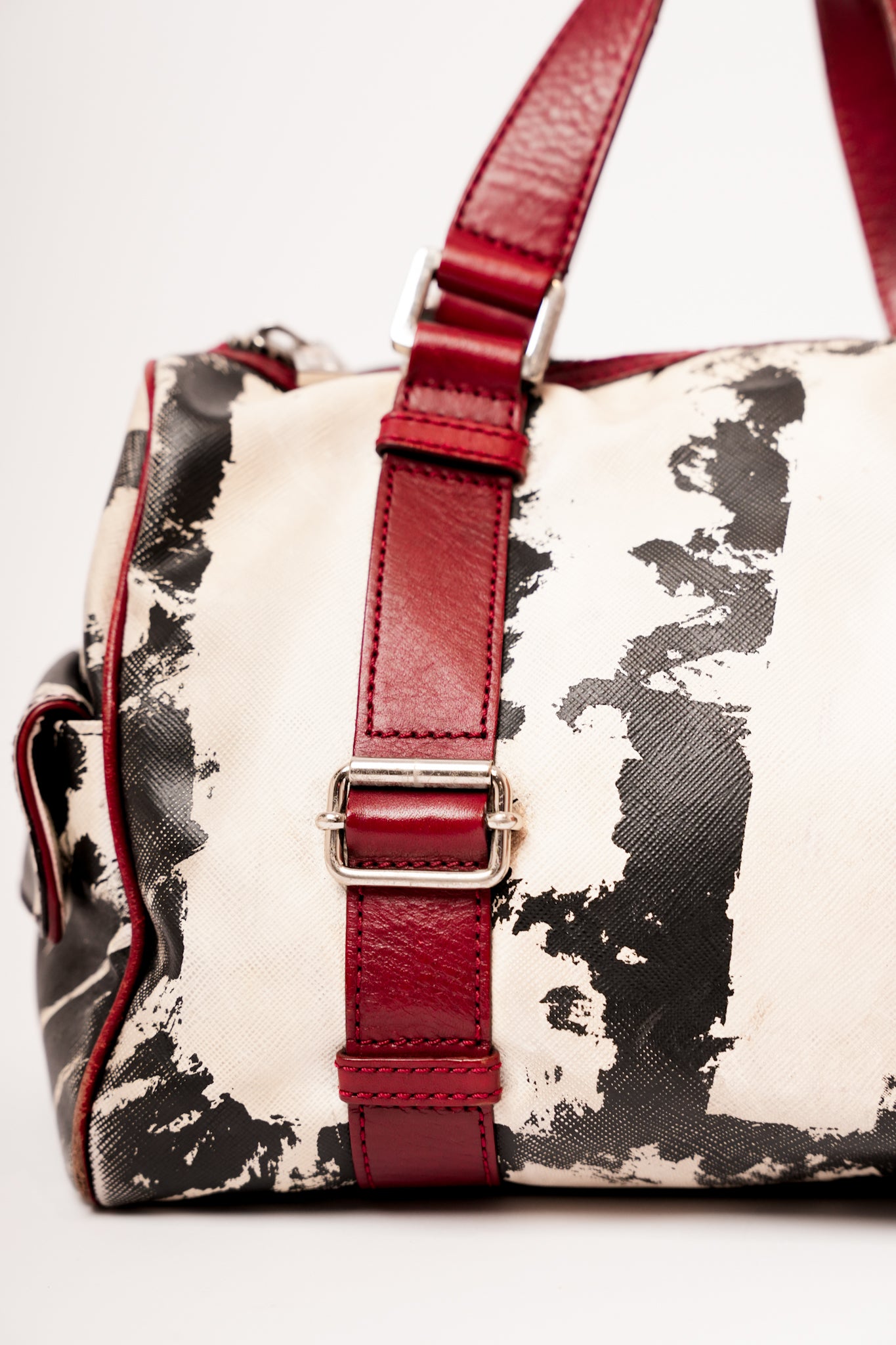 Y2K Abstract Print L.A.M.B Bag