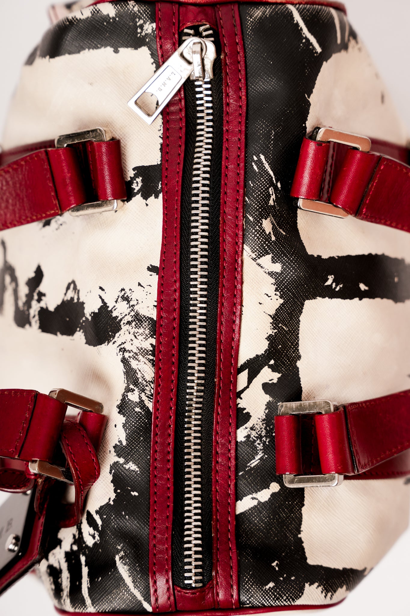 Y2K Abstract Print L.A.M.B Bag