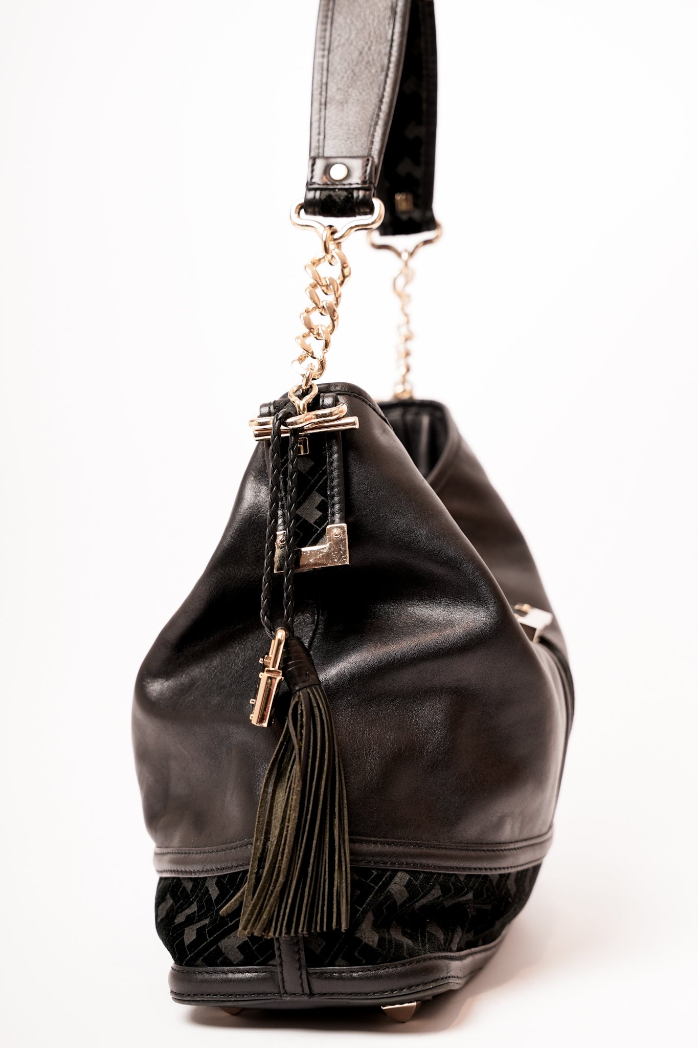 Y2K Velvet Accent L.A.M.B Bag