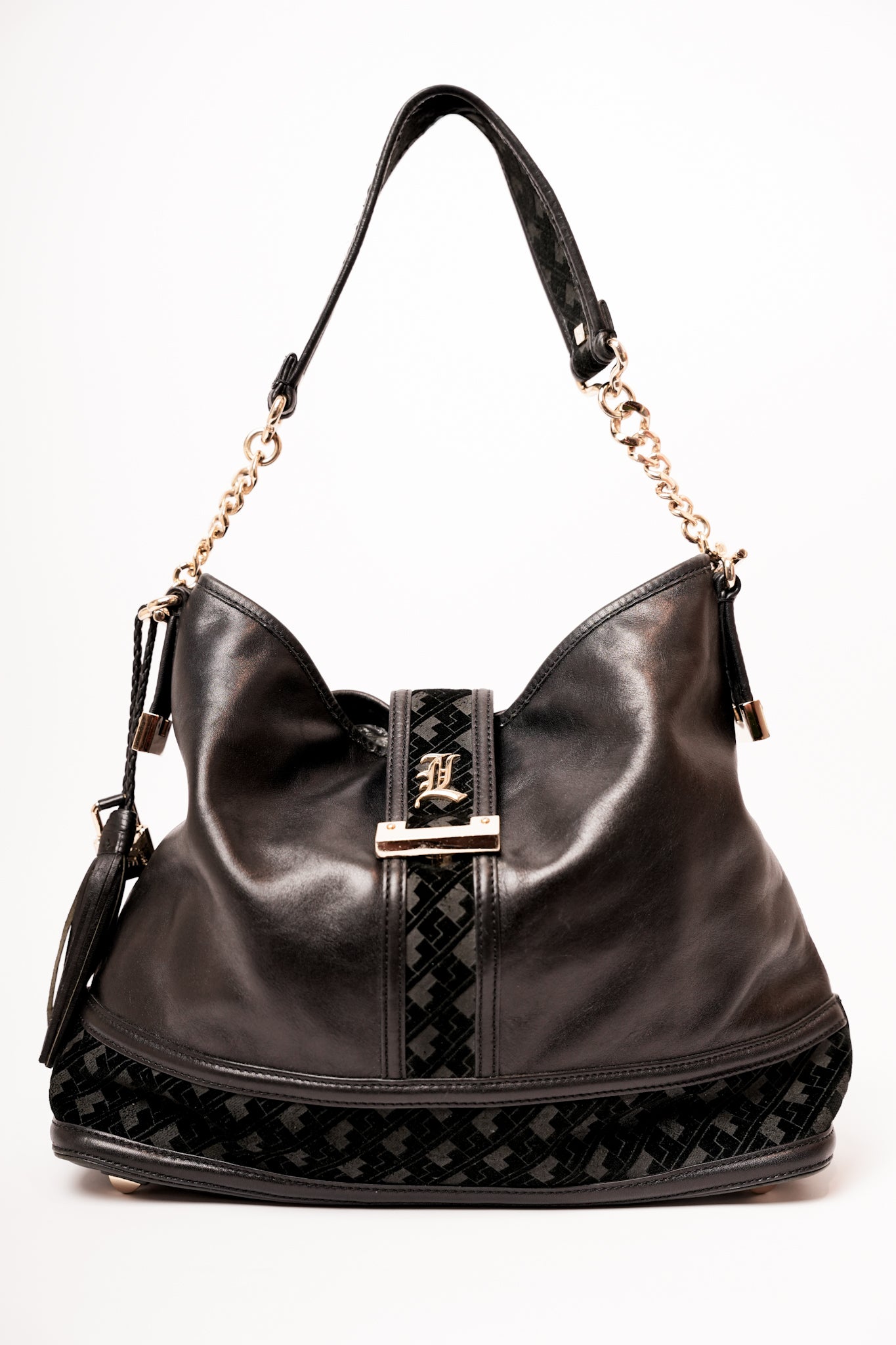 Y2K Velvet Accent L.A.M.B Bag