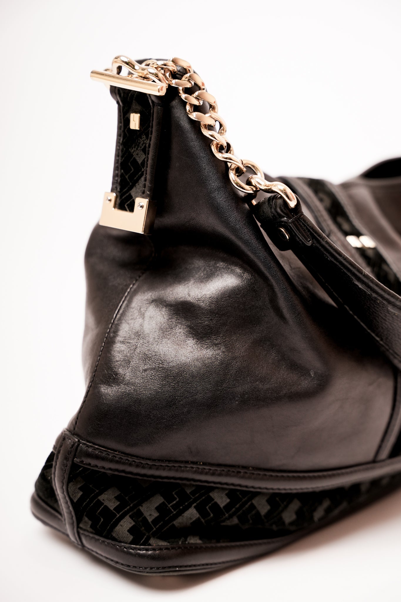 Y2K Velvet Accent L.A.M.B Bag