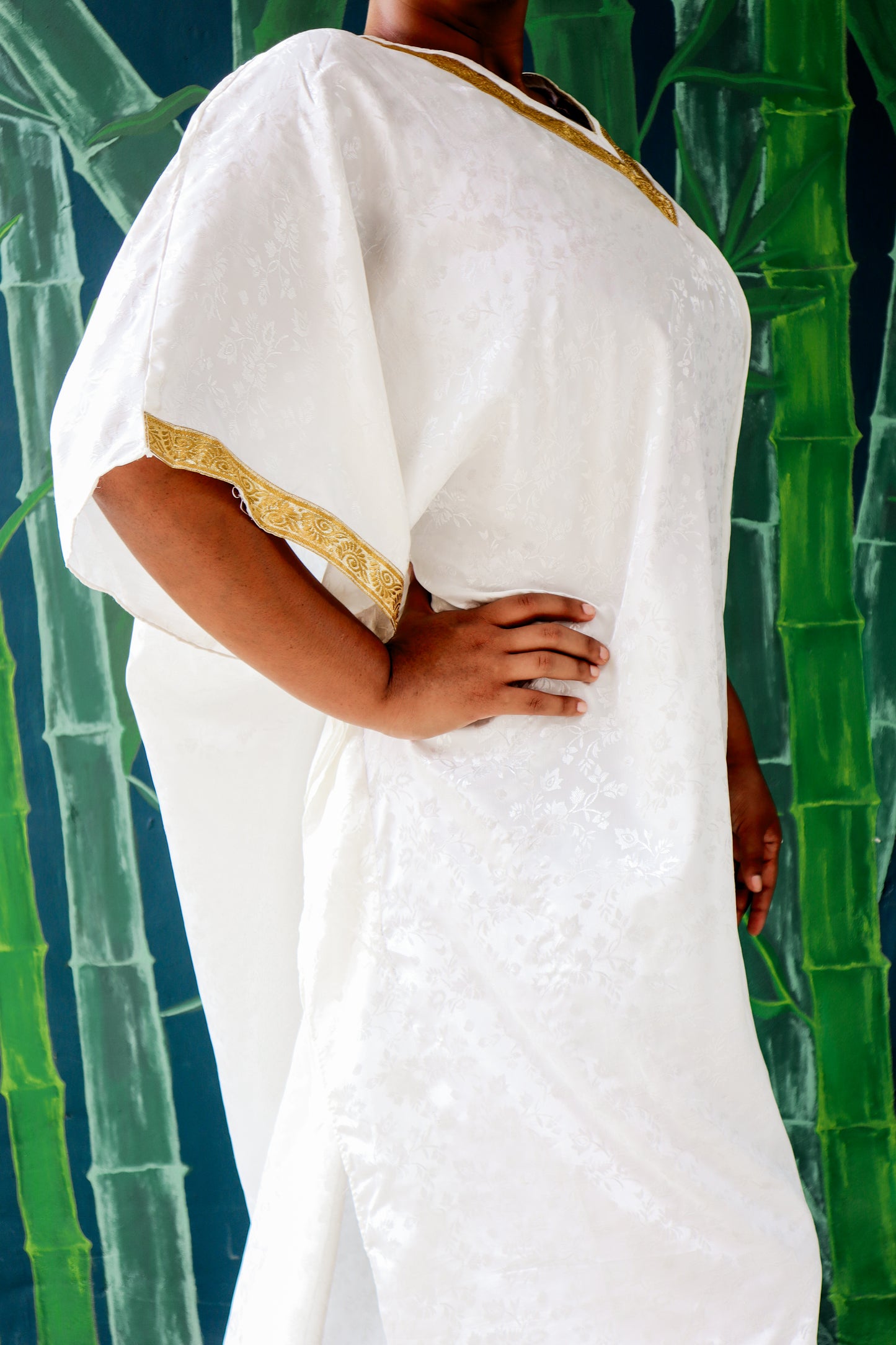 Vintage White Kaftan