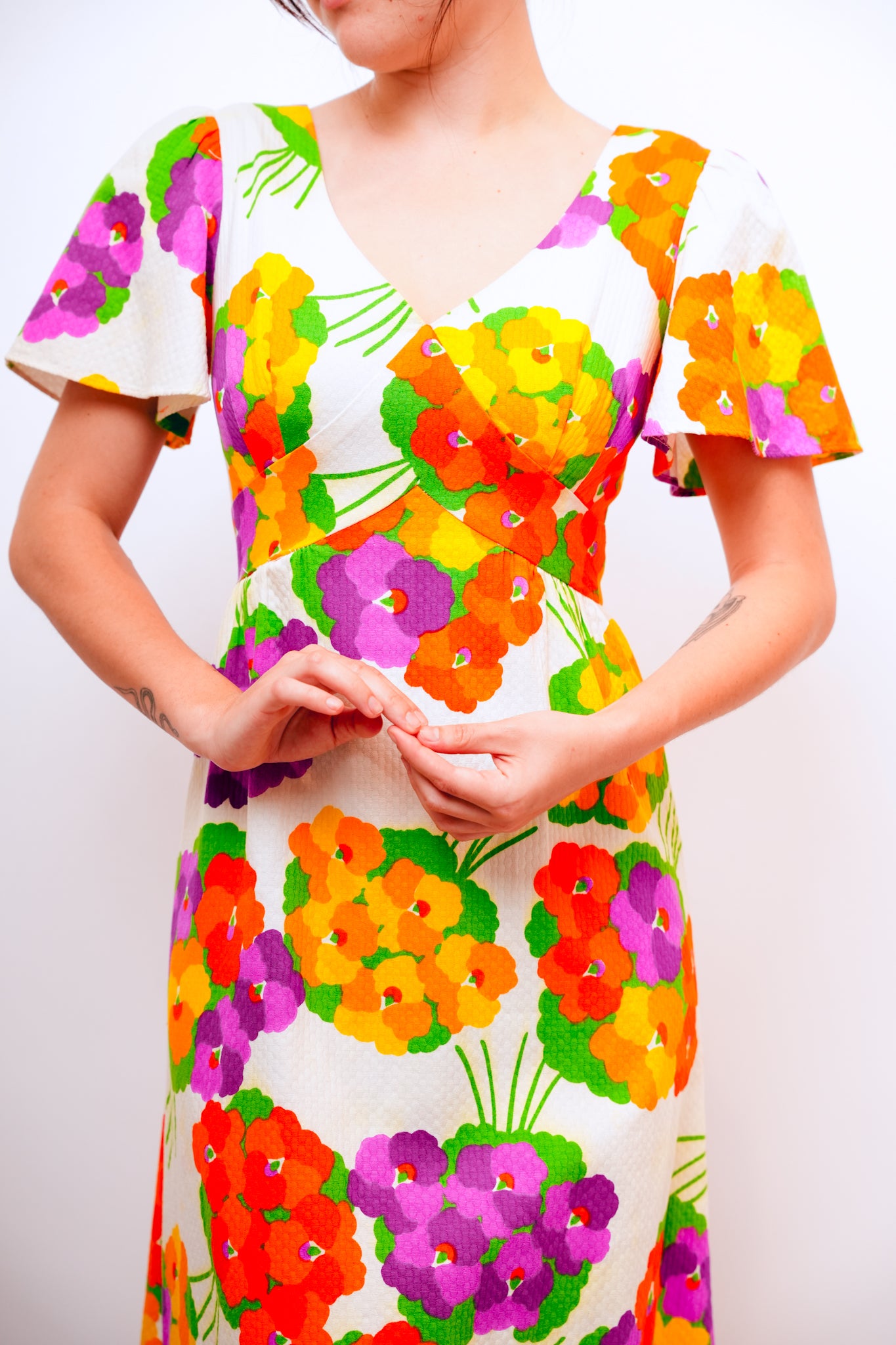 1970s Malia Honolulu Dress