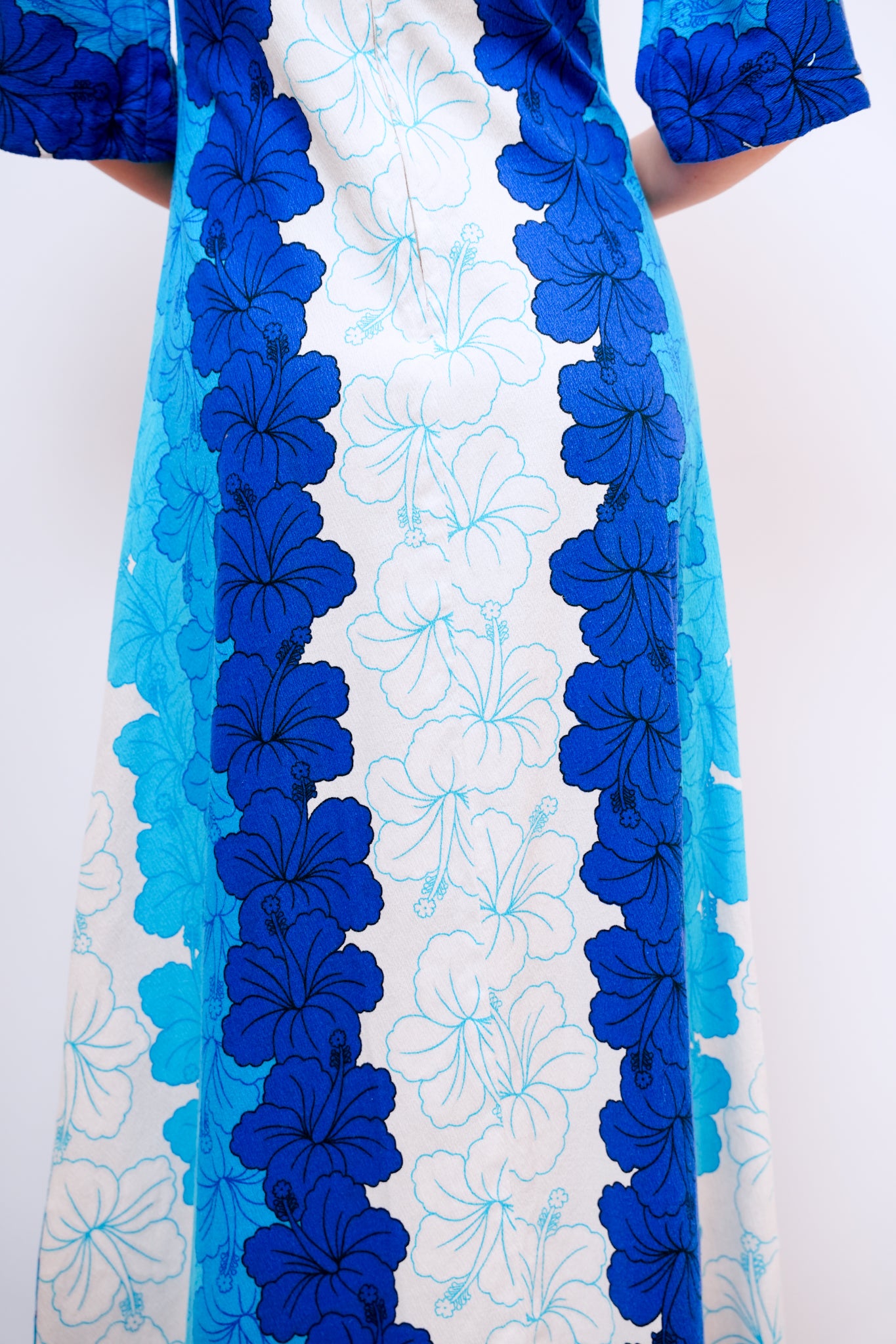 1960s Ui Makai Cotton Mu'umu'u